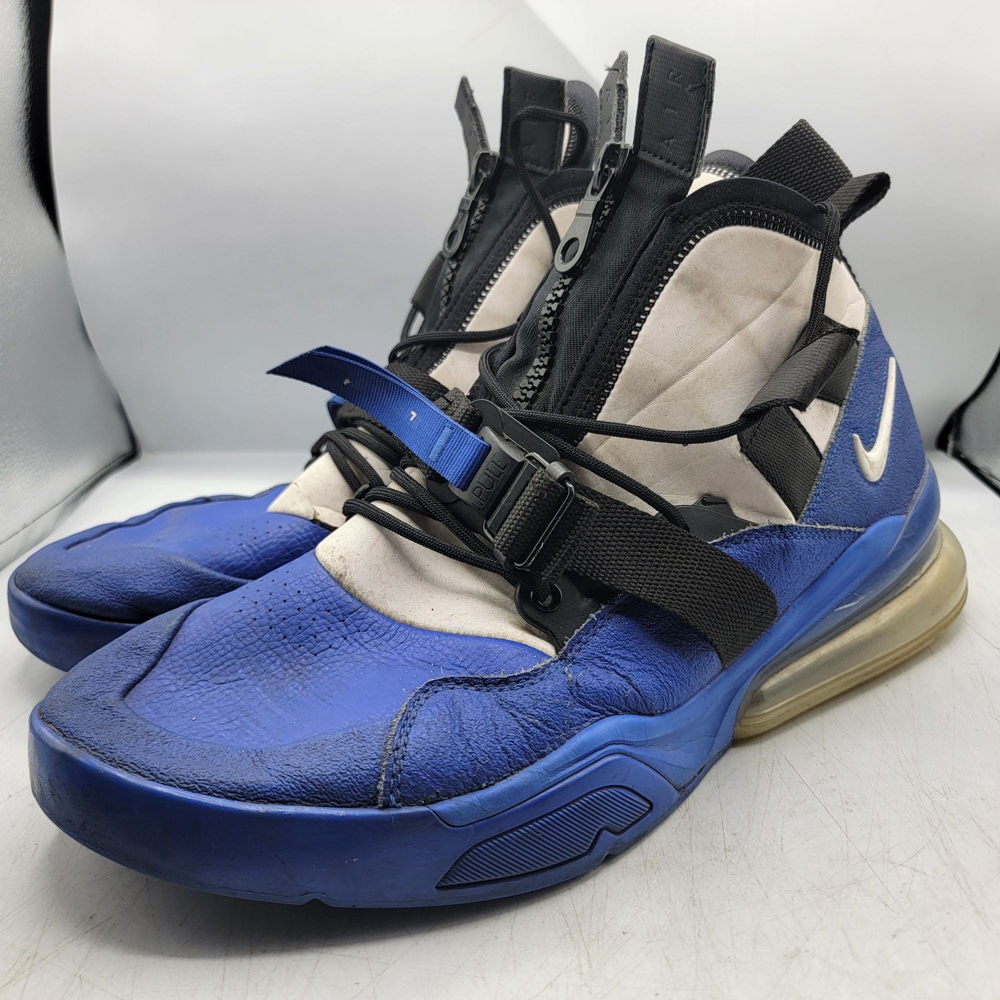 Nike Nike Air Force 270 Utility Racer Mens 13 Blue Sneaker Shoes Size US 13 / EU 46 - 3 Thumbnail