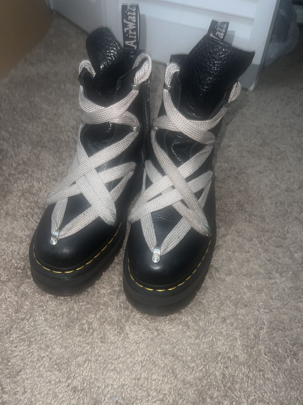 Rick Owens Rick Owens x Doc Size US 9 / EU 42 - 2 Thumbnail