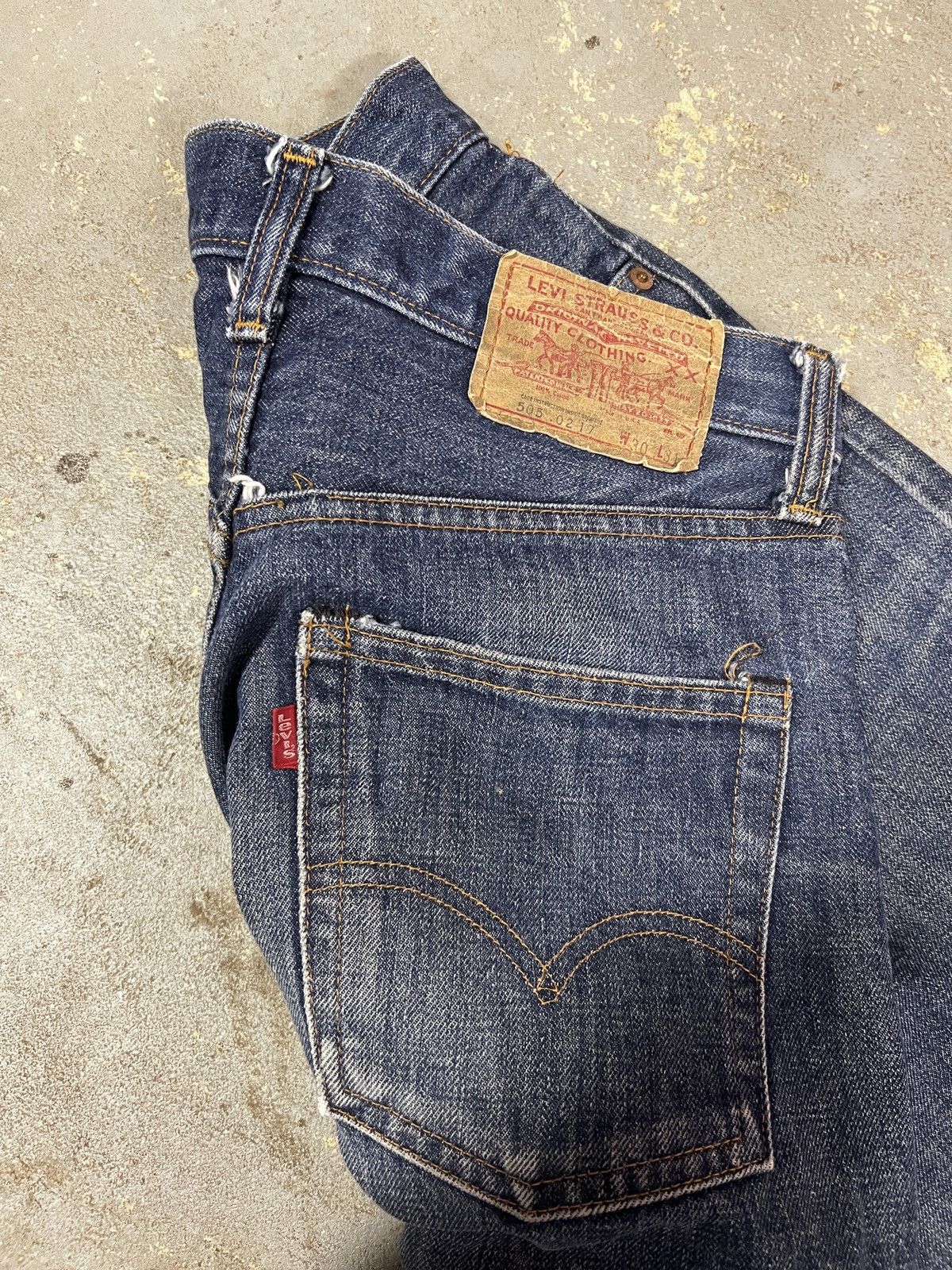 Levi's Vintage Clothing Vintage Levis 505.0217 Jeans Size US 30 / EU 46 - 4 Thumbnail