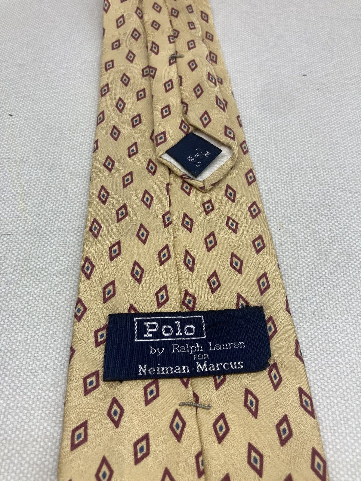 Polo Ralph Lauren Vintage Polo by Ralph Lauren for Neiman Marcus Silk Tie Size ONE SIZE - 4 Thumbnail