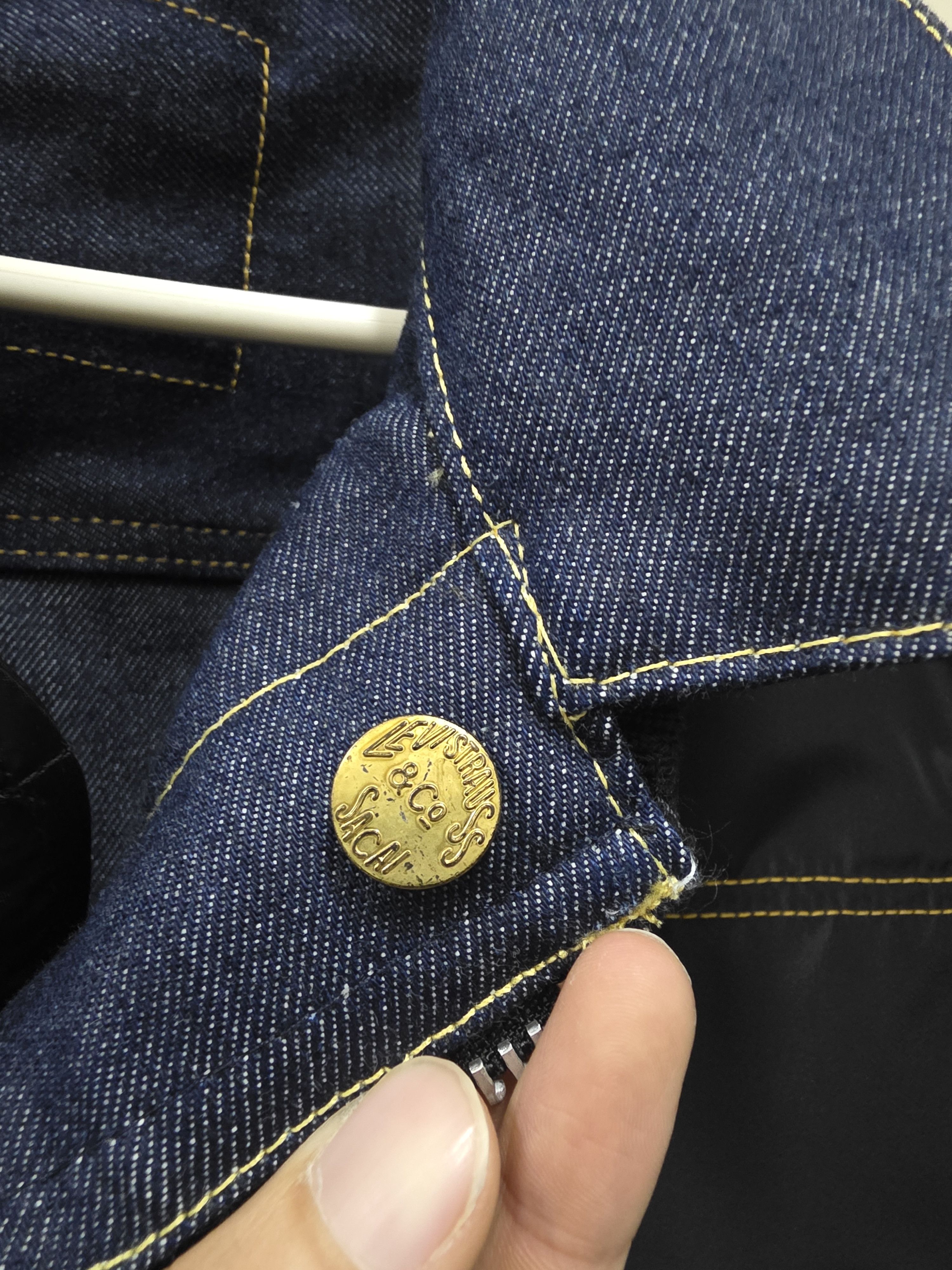 Sacai Sacai x levis Bomber Denim Jacket Size US M / EU 48-50 / 2 - 5 Thumbnail