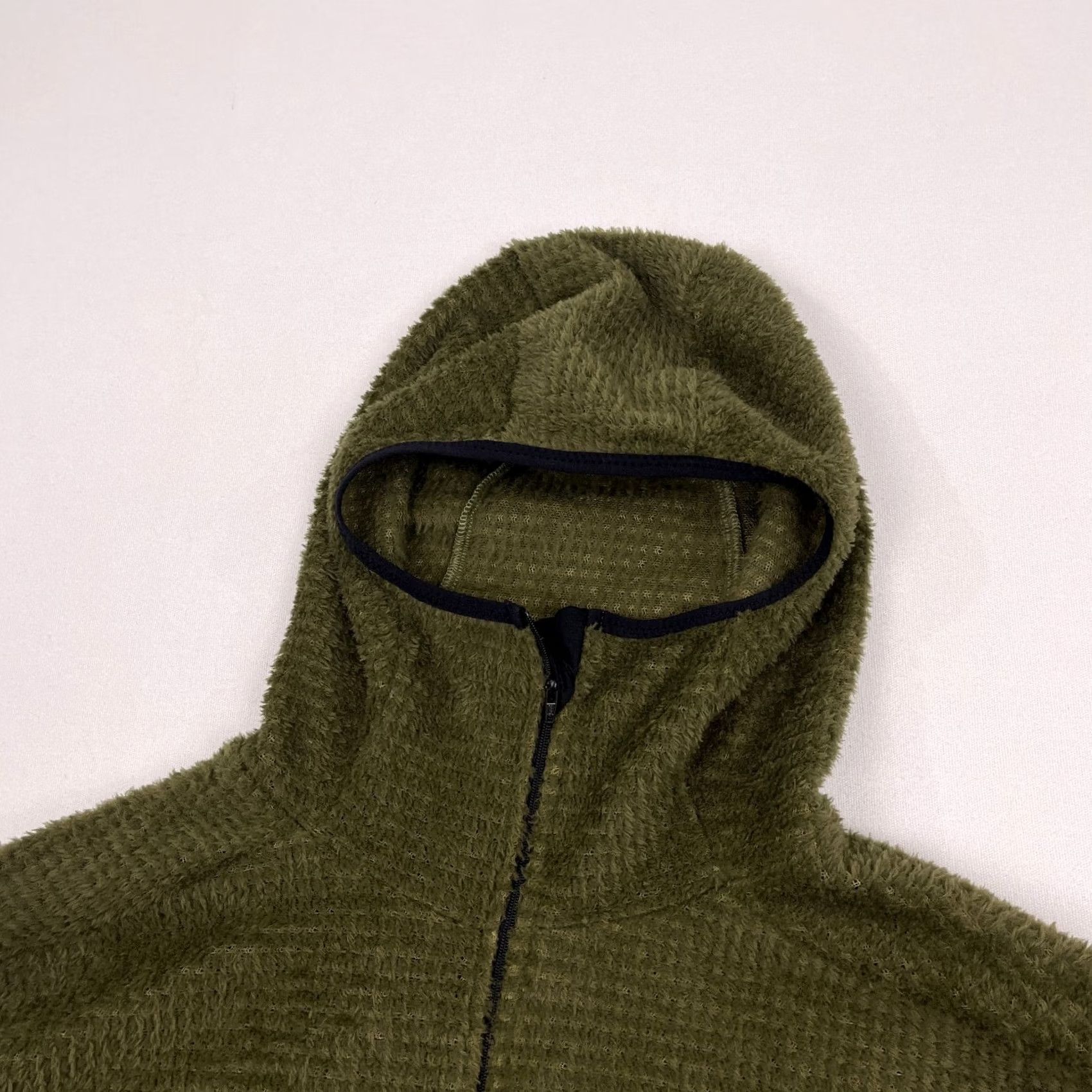 Vintage Vado Apparel Jacket Mens XL Green Grid Fleece Polartec Lightweight Hooded Hiking Jacket Size US XL / EU 56 / 4 - 2 Thumbnail