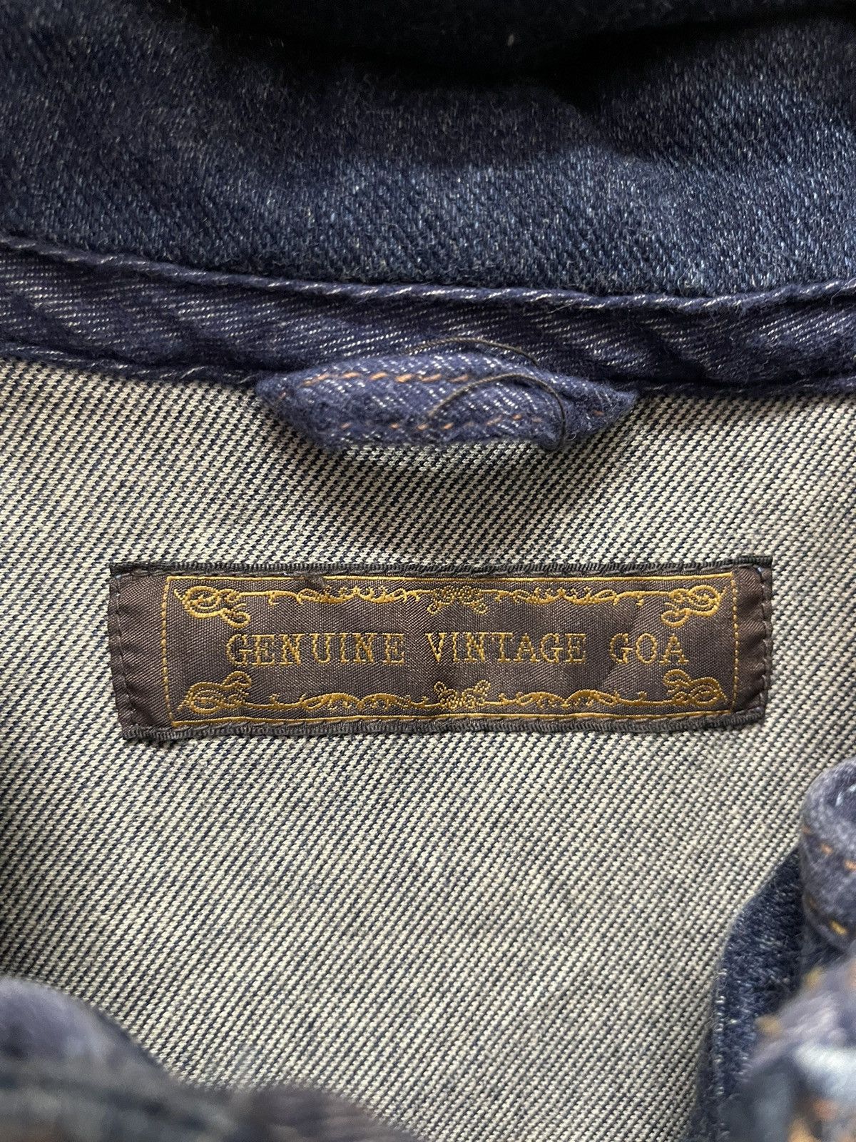 GOA GOA Indigo Dyed Bono Hoodies LGB If Six Was Nine Size US M / EU 48-50 / 2 - 6 Thumbnail