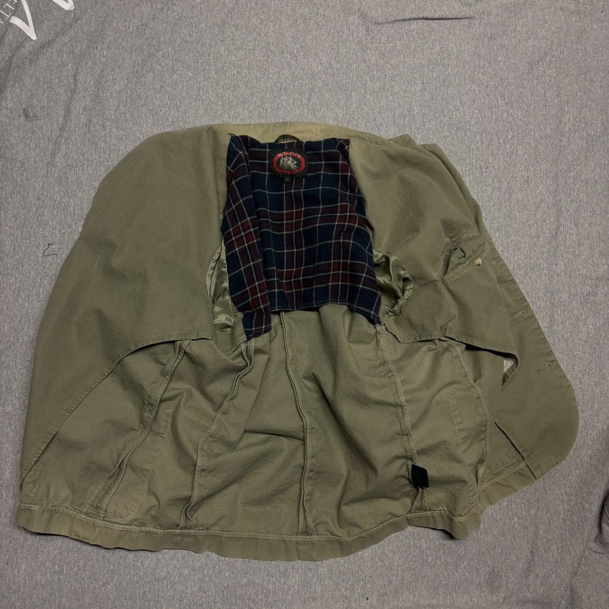 Other Authentic Imports 90s Green Cotton Jacket Size US L / EU 52-54 / 3 - 8 Thumbnail
