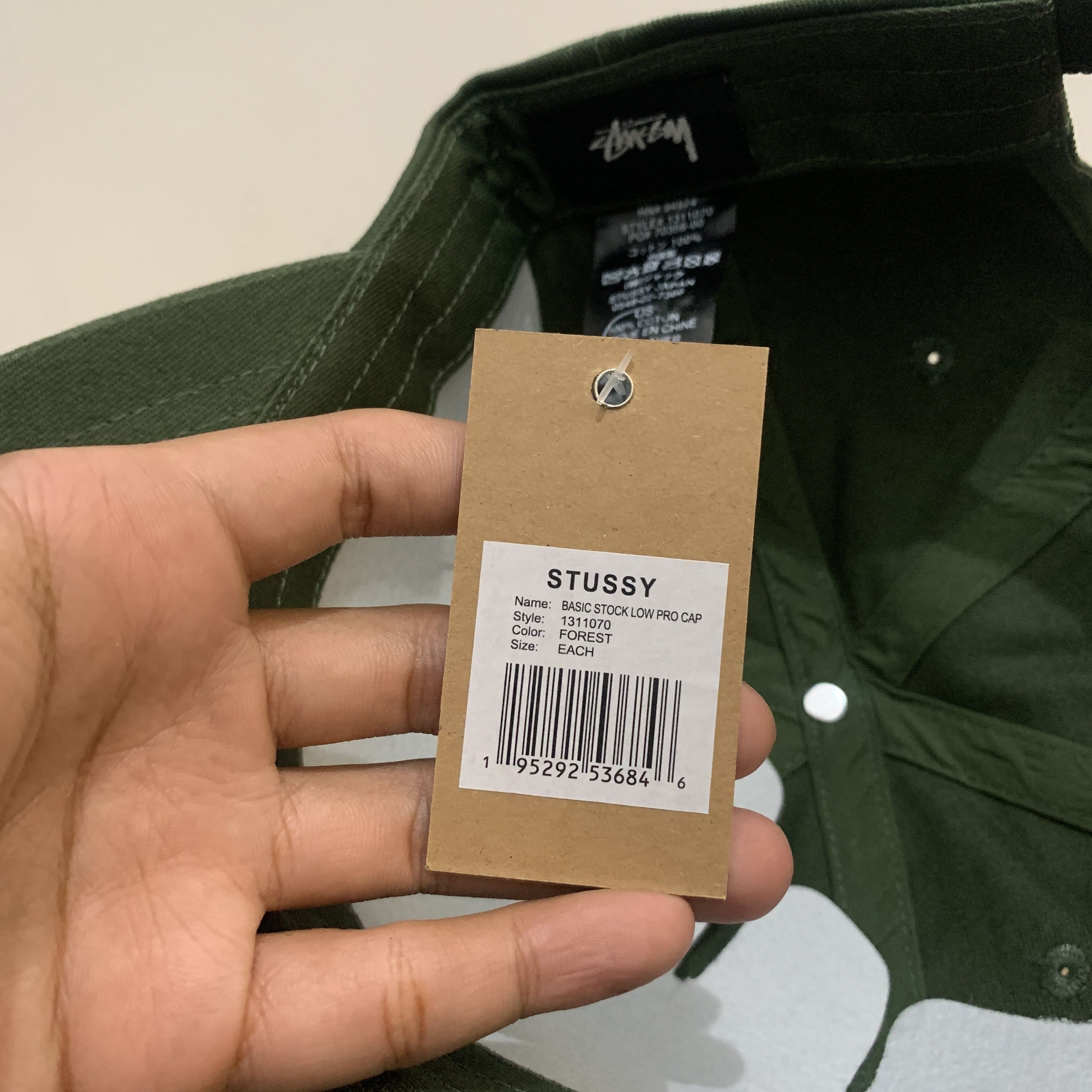 Stussy Stussy basic stock low pro cap Size ONE SIZE - 4 Thumbnail