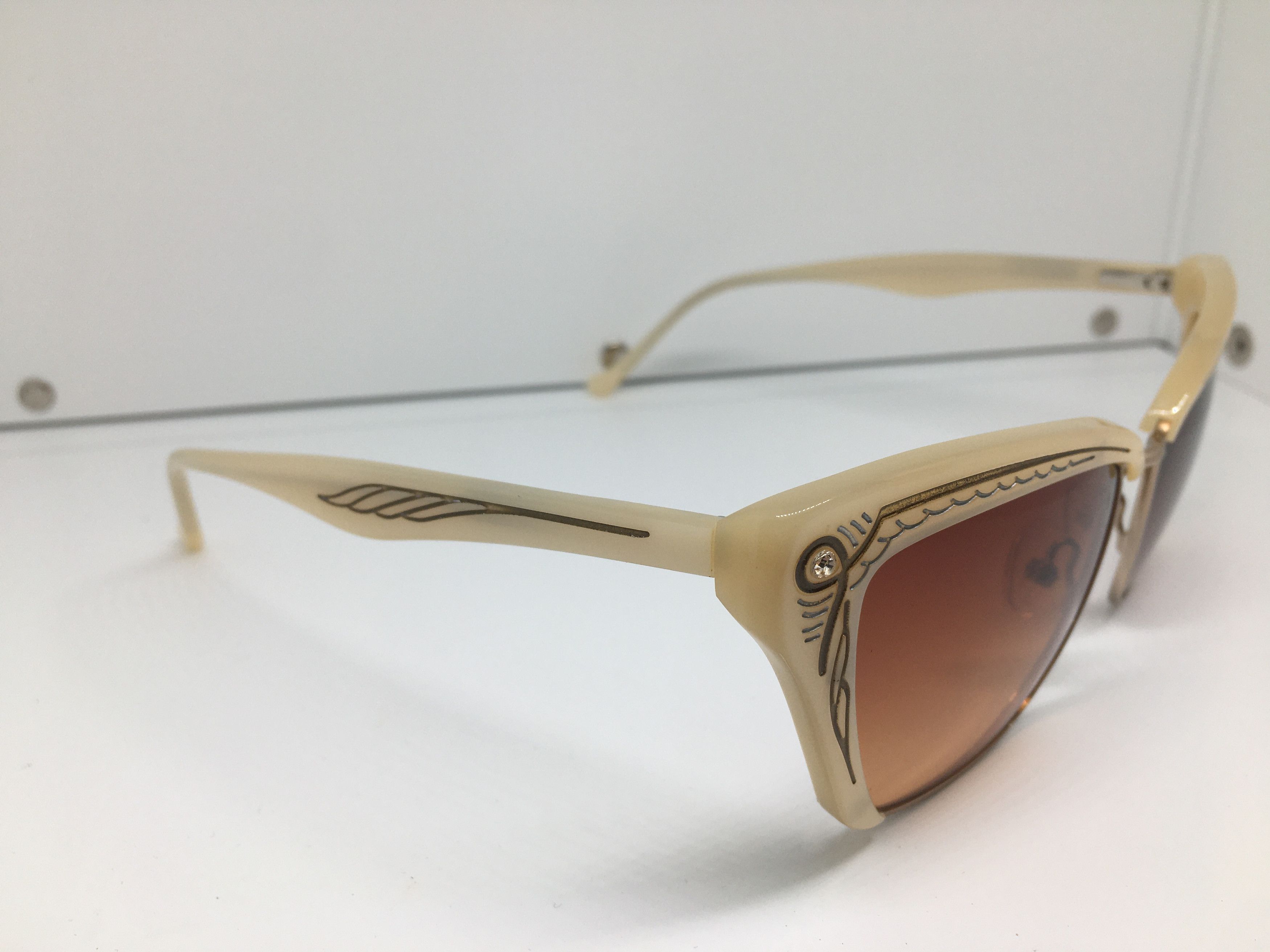 Vintage Vintage Woman Sunglasses Frame Diva Size ONE SIZE - 2 Thumbnail