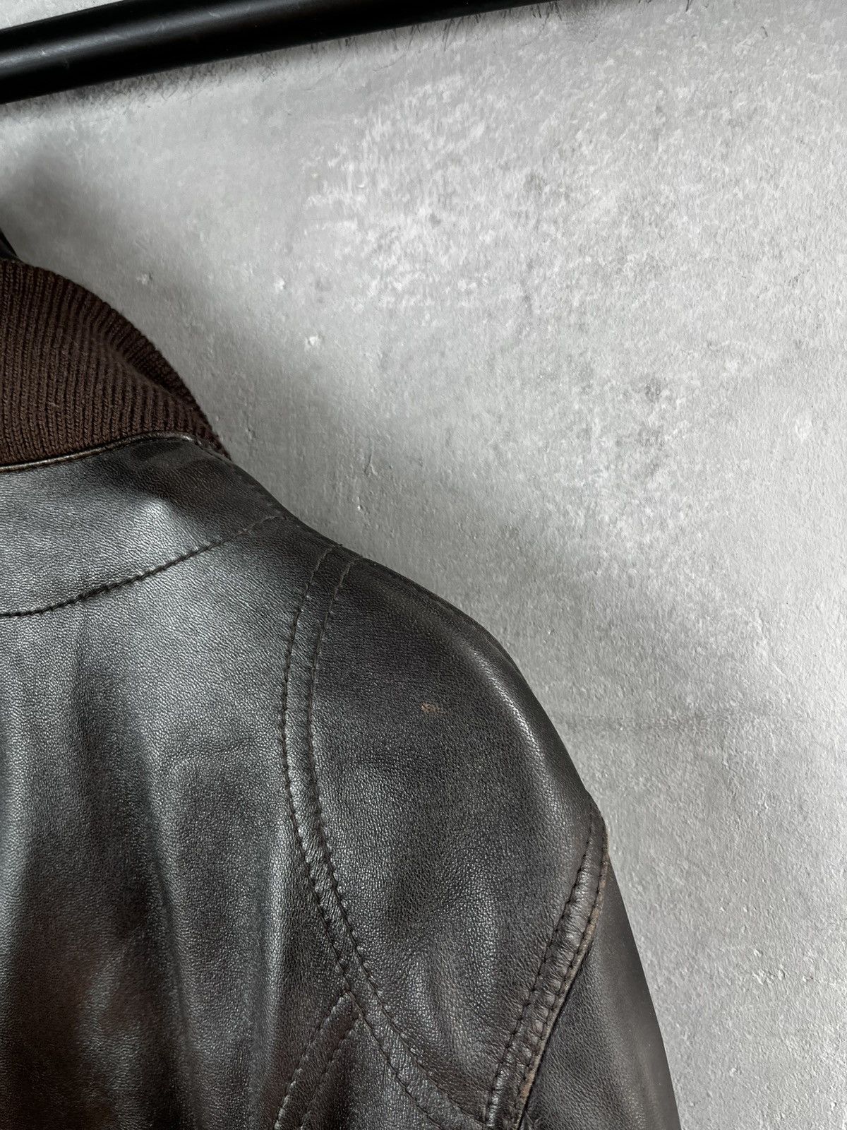 Dolce & Gabbana × Leather × Lucky Brand Dolce Gabbana leather jacket size 50 Size US M / EU 48-50 / 2 - 12 Thumbnail