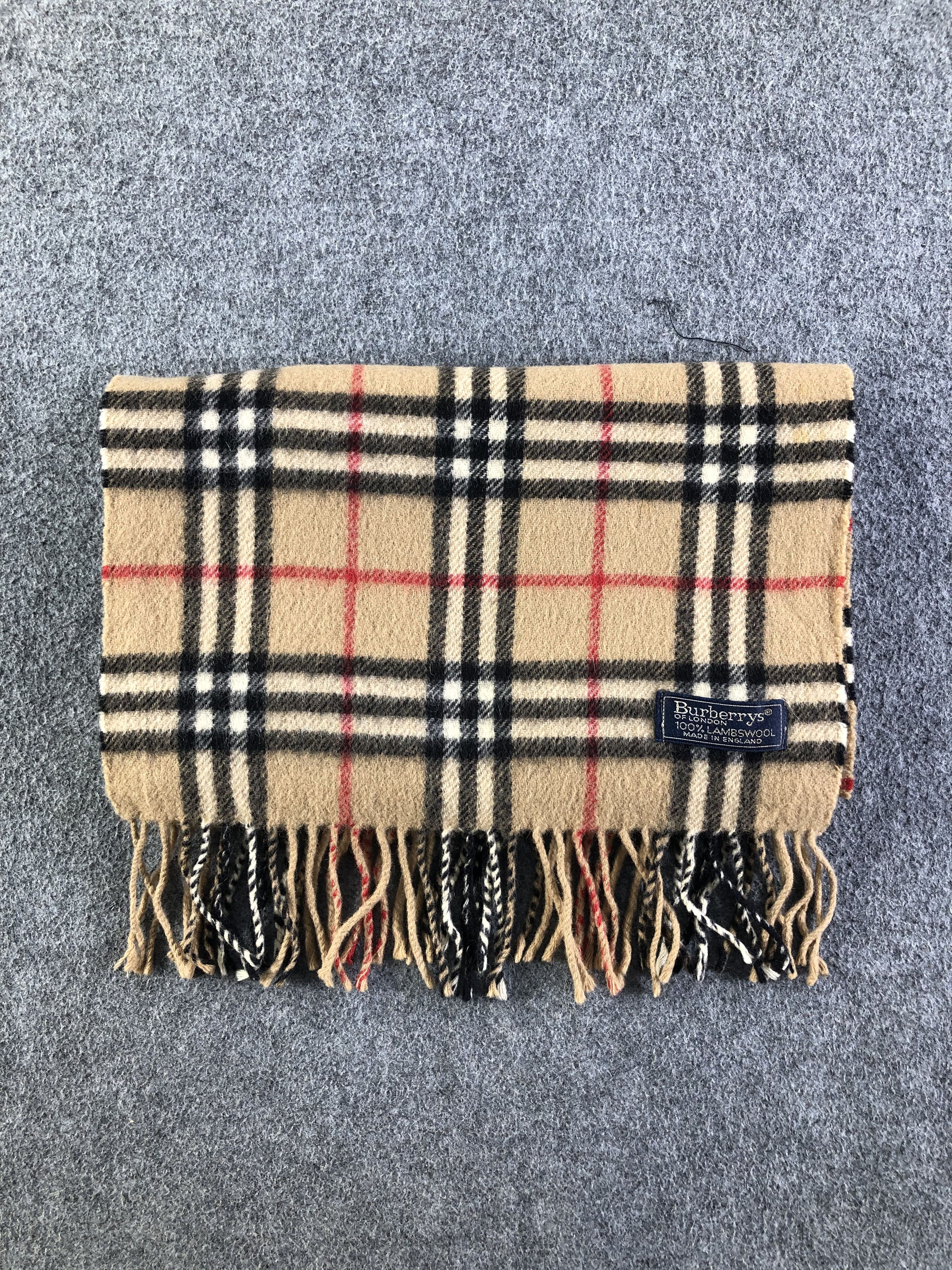 Burberry Burberrys Scarf / Muffler / Neckwear SS1354 Size ONE SIZE - 7 Thumbnail