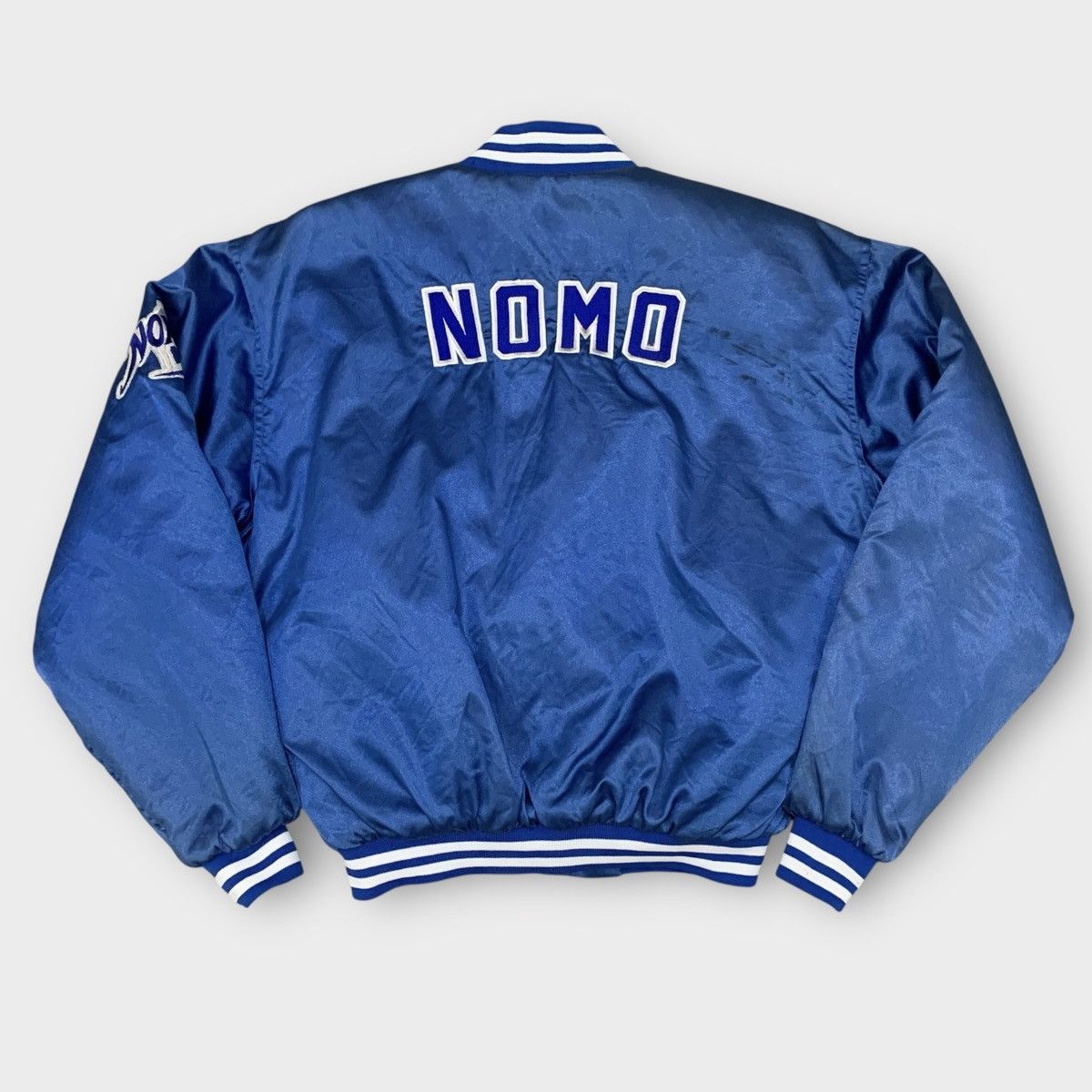 MLB VINTAGE 90s TOYOTA MLB DODGERS VARSITY JACKET BASEBALL Size US L / EU 52-54 / 3 - 7 Thumbnail