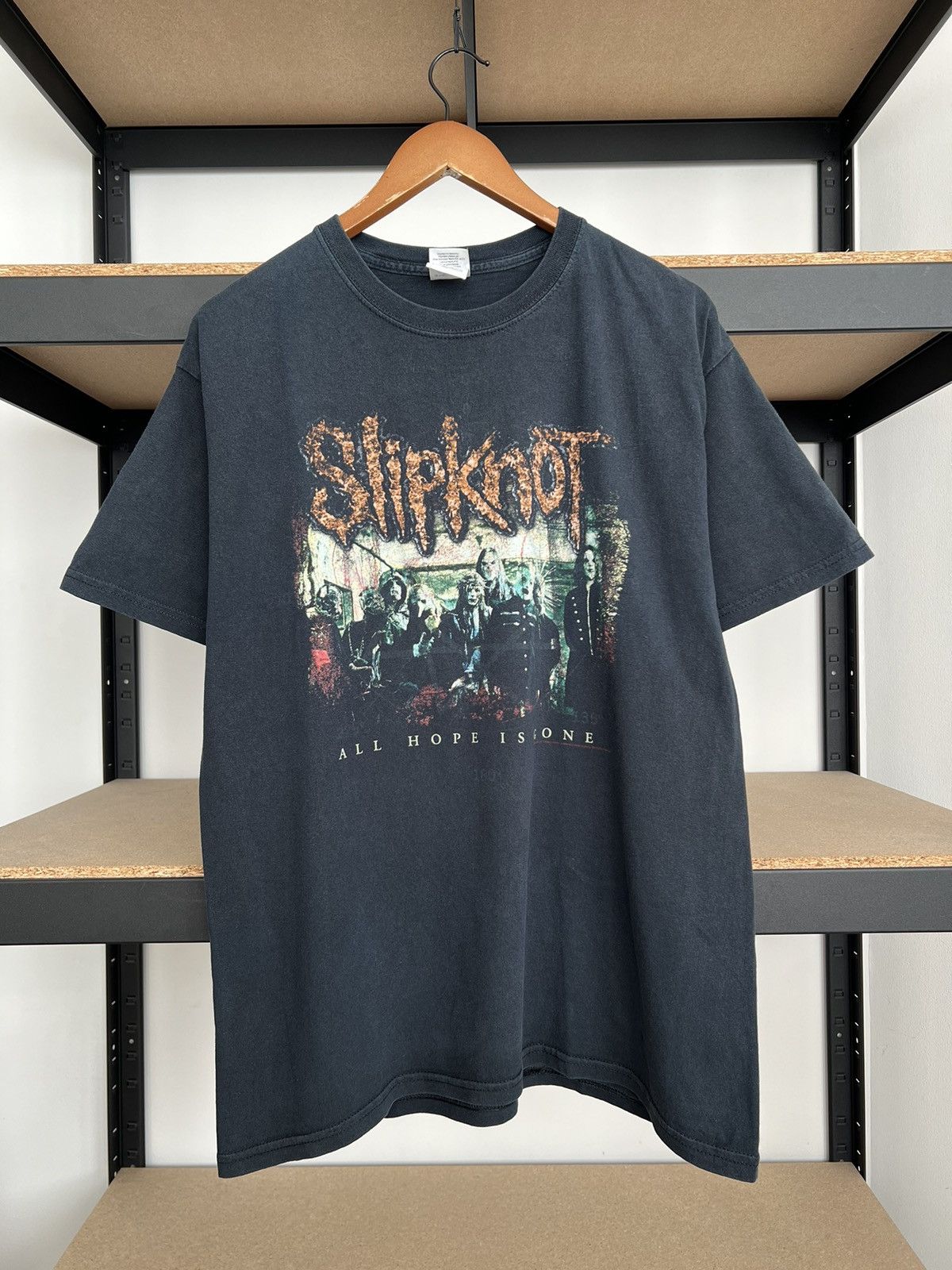 Band Tees Vintage 2008 Slipknot All Hope Is Gone Nu Metal Band T-shirt Size US L / EU 52-54 / 3 - 1 Thumbnail