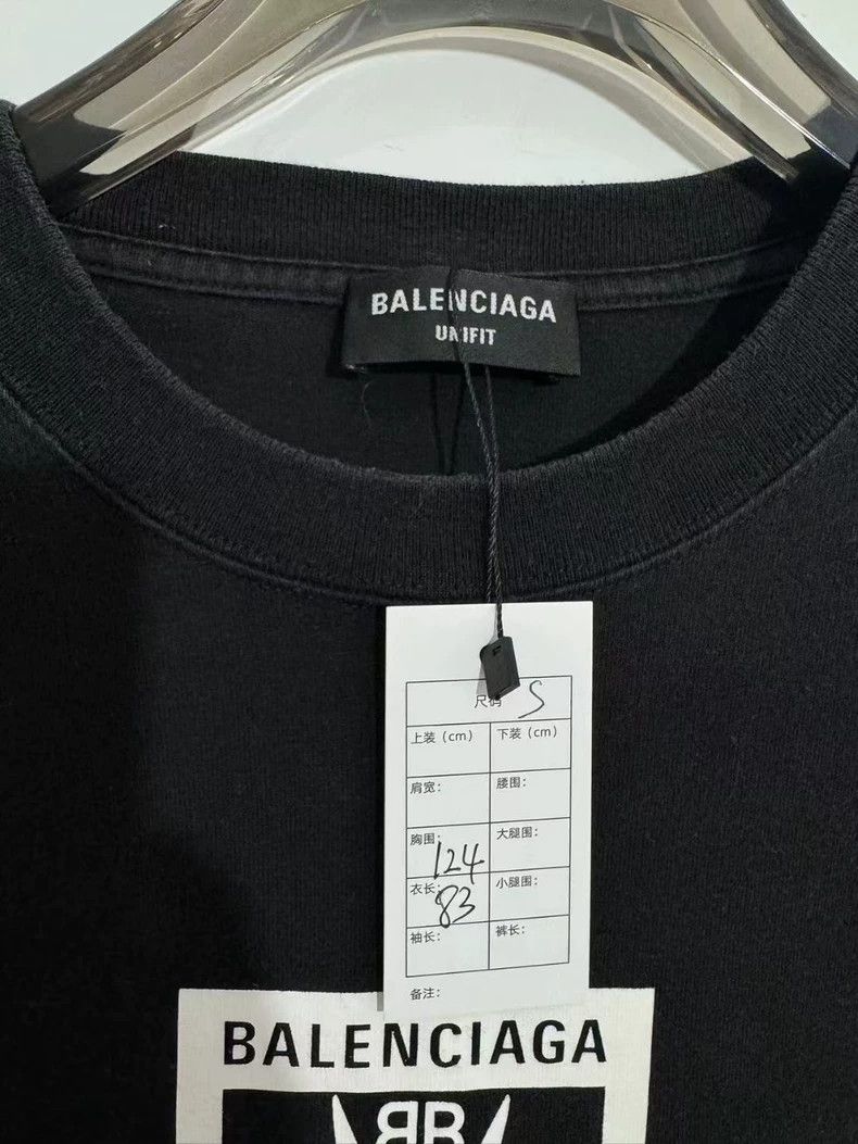 Balenciaga Balenciaga Scissors logo short sleeve 2501-Nextarrow Size US S / EU 44-46 / 1 - 2 Thumbnail
