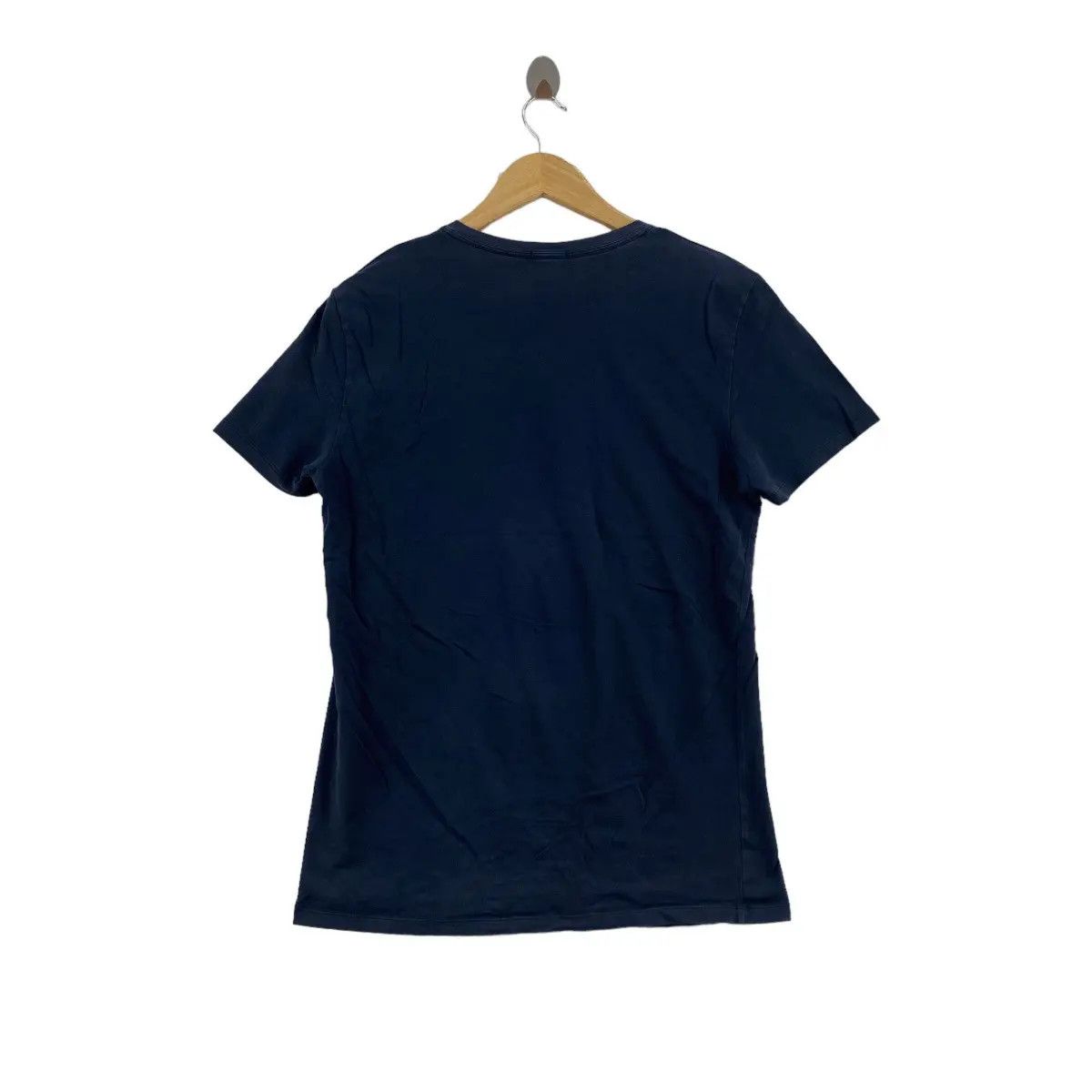 Diesel DIESEL ITALY Minimalist Design V Neck Plain Tee Shirt Top Size M / US 6-8 / IT 42-44 - 3 Thumbnail