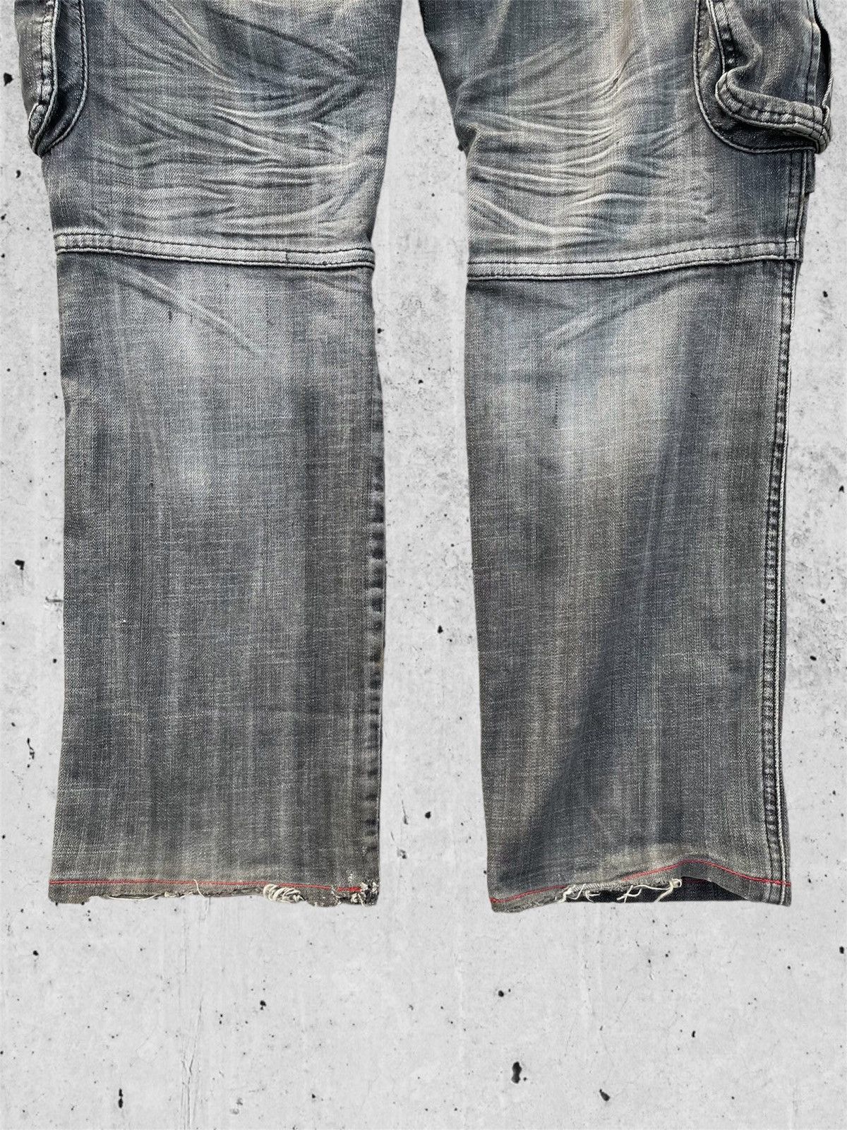 Designer × Jean 🔥 Difrrence Rupert Rusty Distressed Denim W35🔥 Size US 35 - 15 Thumbnail
