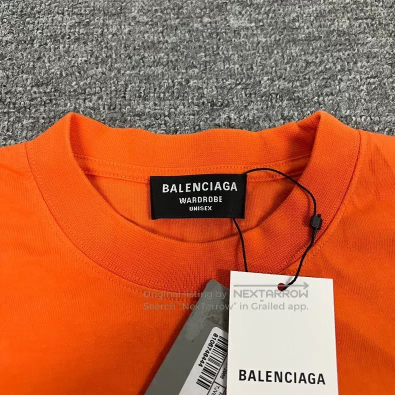 Balenciaga Balenciaga Embroidered logo short-sleeved T-shirt Size US XXS / EU 40 - 5 Thumbnail