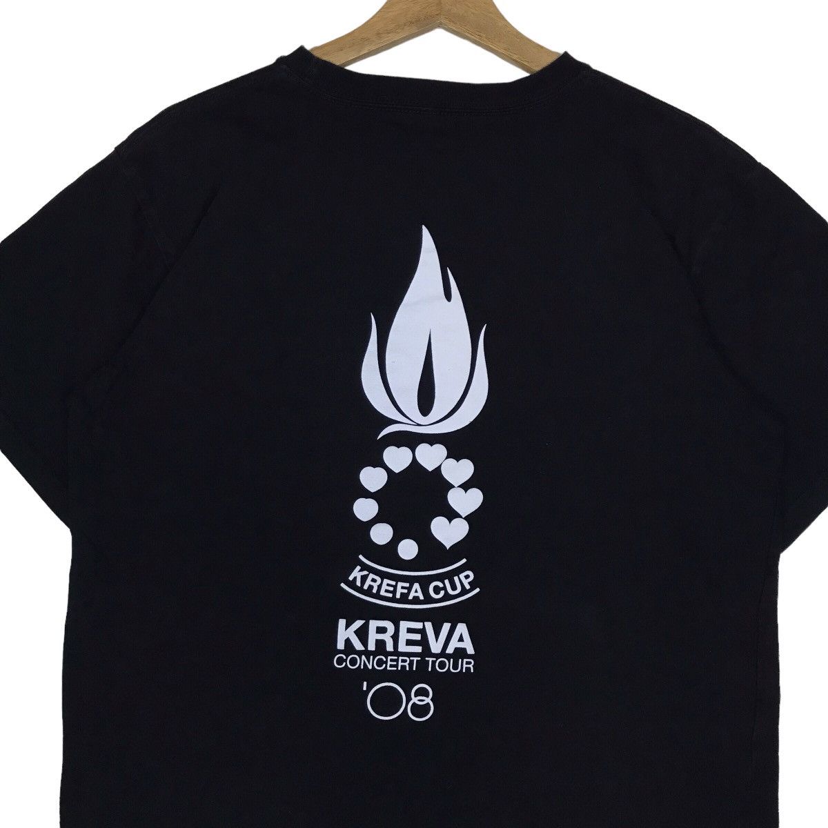 Vintage Vintage Kreva Concert Tour Krefa Cup Tee Shirt Size US L / EU 52-54 / 3 - 7 Thumbnail