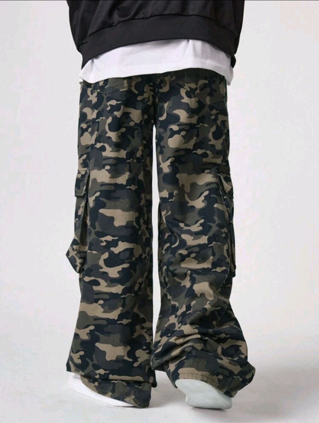 Japanese Brand × Jean Camo Loose Baggy Multiple Pockets Size US 39 - 2 Thumbnail