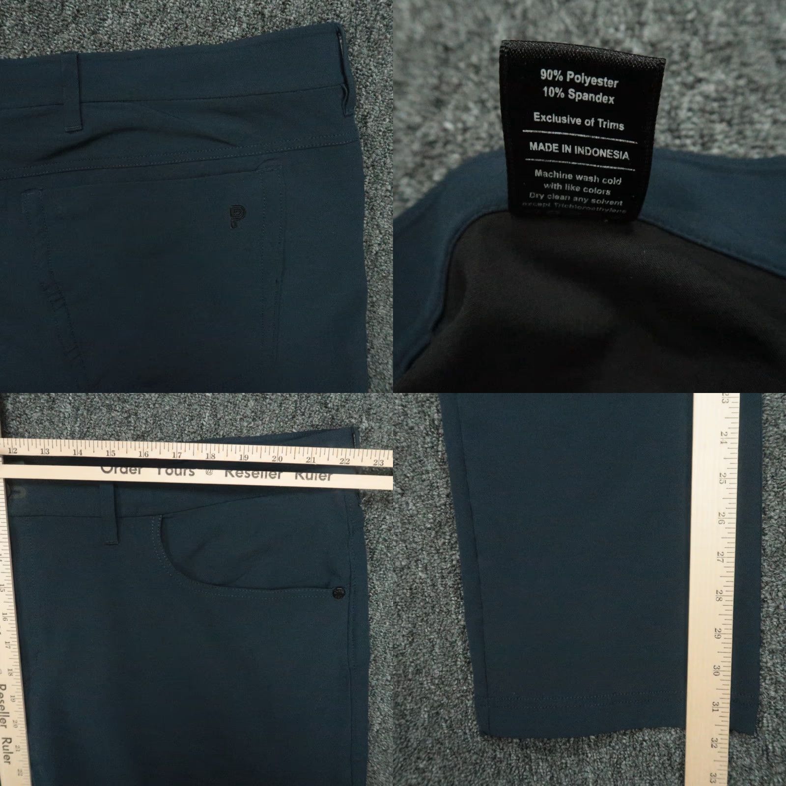 Vintage Public Rec Pants Mens 44x32 5 Pocket Dealmaker Blue Polyester Spandex Regular 4 4 4 4 4 4 4 4 Size US 44 / EU 60 - 8 Thumbnail