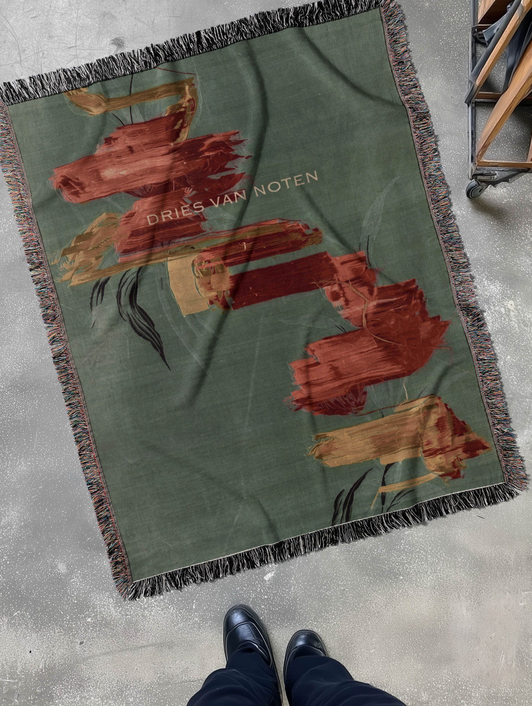 Dries Van Noten Dries Van Noten Blanket Woven Art Poster Gift Logo Book Size ONE SIZE - 1 Thumbnail