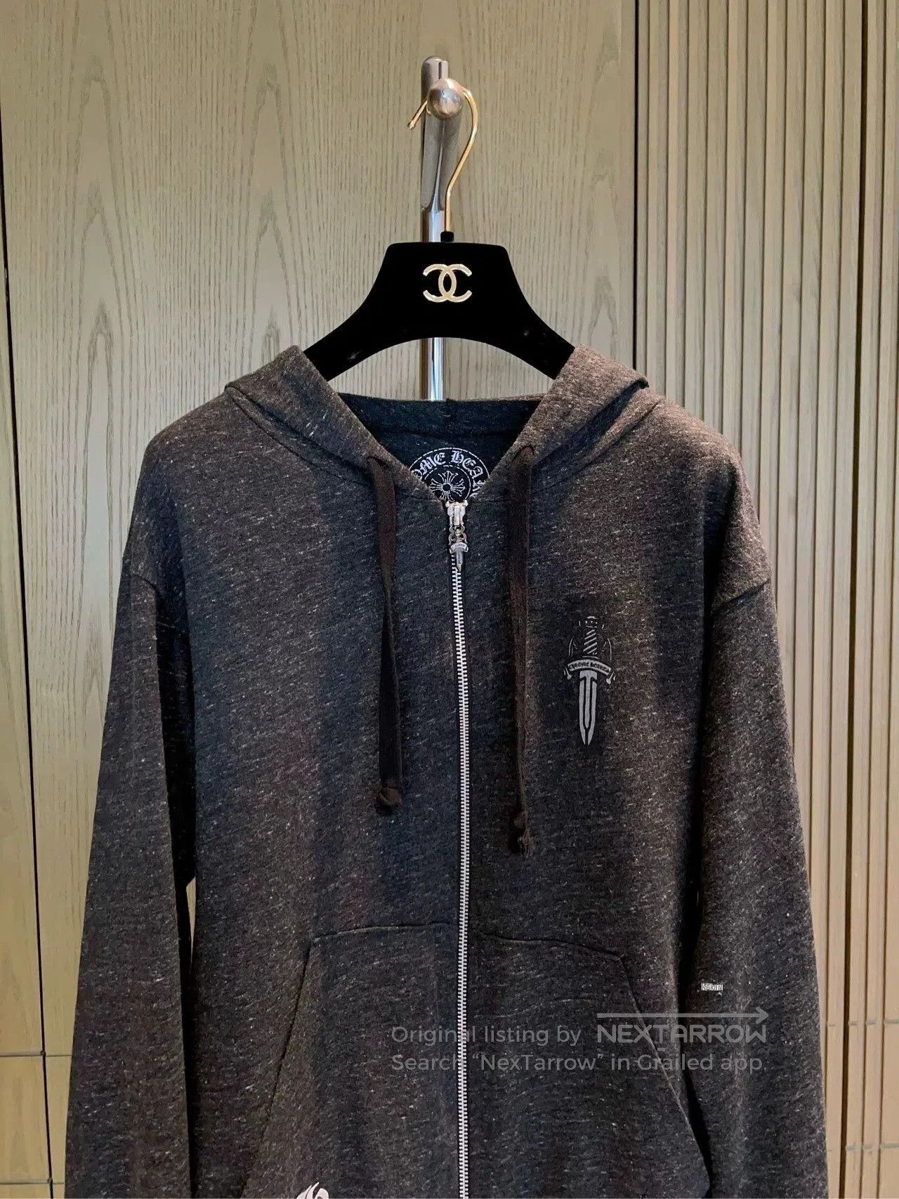 Chrome Hearts Chrome Hearts Silver Zip Hoodie. Size US S / EU 44-46 / 1 - 3 Thumbnail