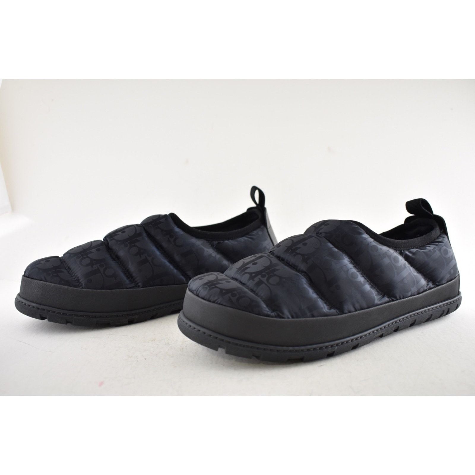 Dior Dior Mens Snow Slipper Navy Blue Oblique Black Flat 44 11 Size US 11 / EU 44 - 14 Thumbnail