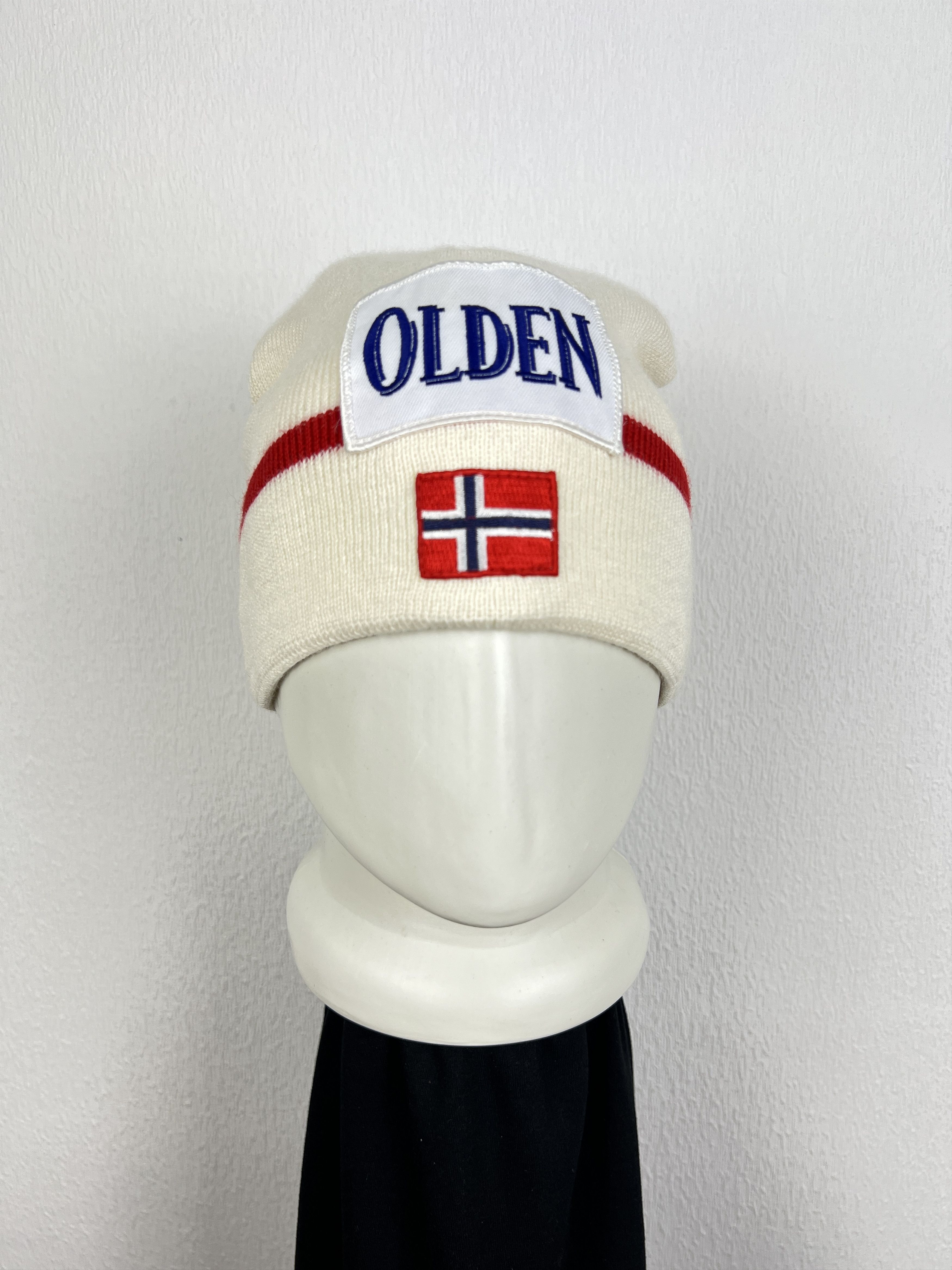 Vintage Swix Beanie Hat Ski Cap Biathlon Lined Norway Flag Sport Size ONE SIZE - 1 Thumbnail