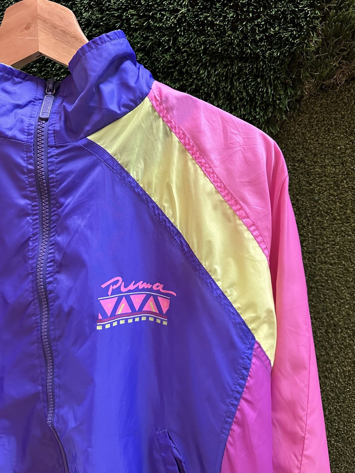 Puma × Vintage Vintage Puma Zip-up Light Jacket Small Size US S / EU 44-46 / 1 - 4 Thumbnail