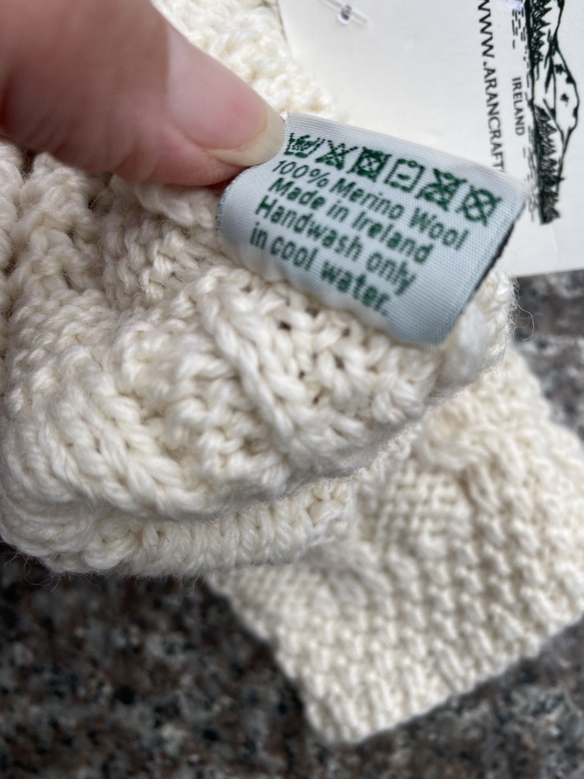 Other Aran fingerless gloves Size ONE SIZE - 5 Thumbnail