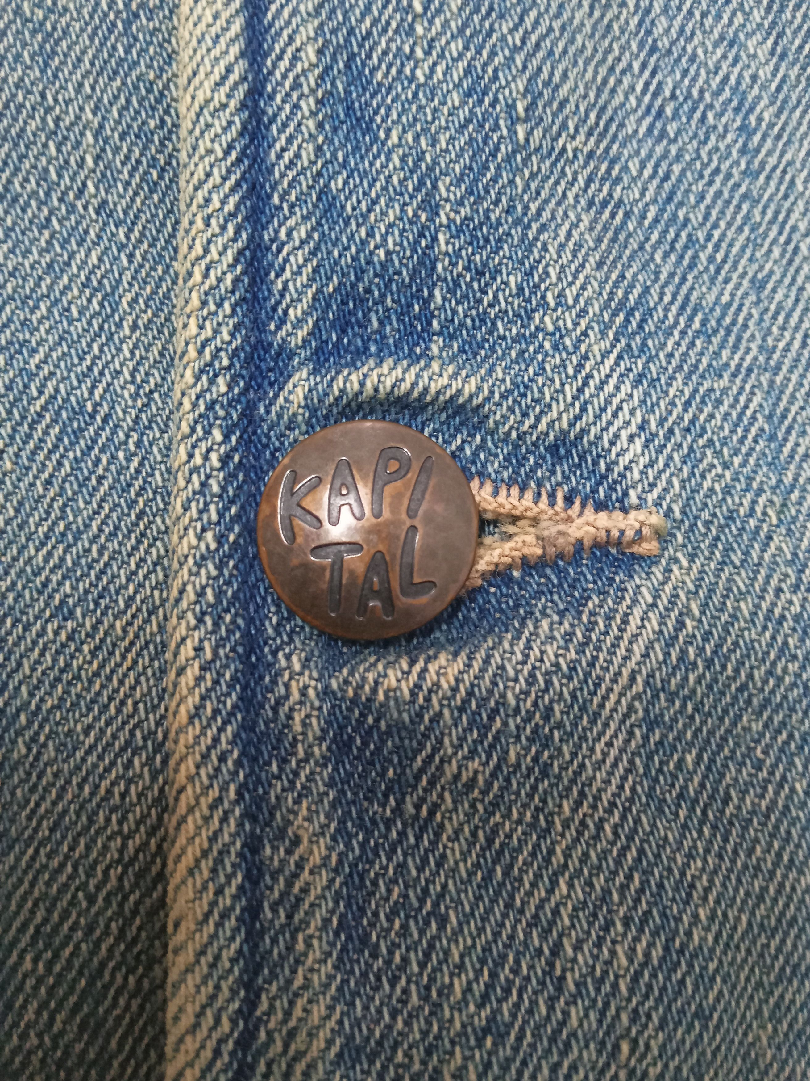 Kapital Kapital Denim Jacket Size US S / EU 44-46 / 1 - 9 Thumbnail
