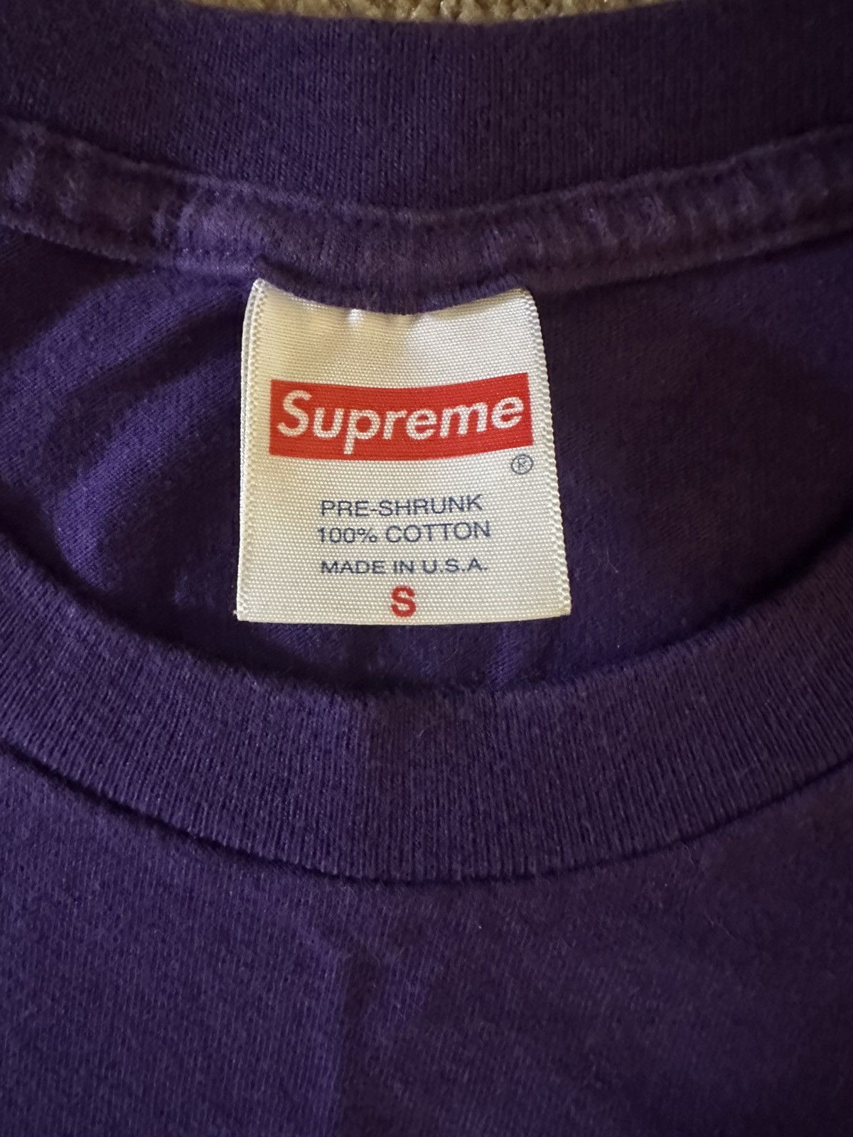 Supreme Supreme tee Size US S / EU 44-46 / 1 - 6 Thumbnail