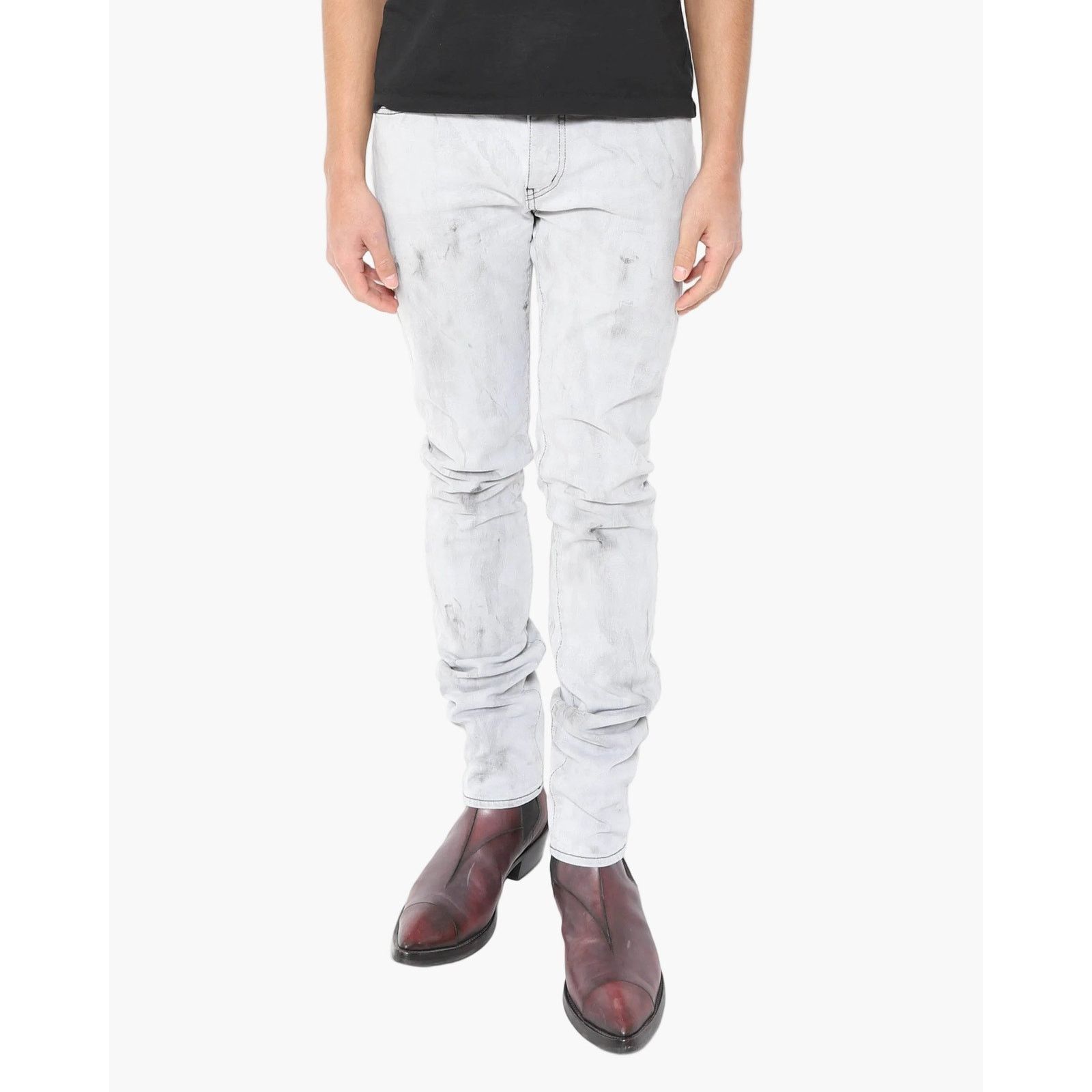 Saint Laurent Paris D01 Saint Laurent Denim Cloud Size US 31 - 1 Thumbnail