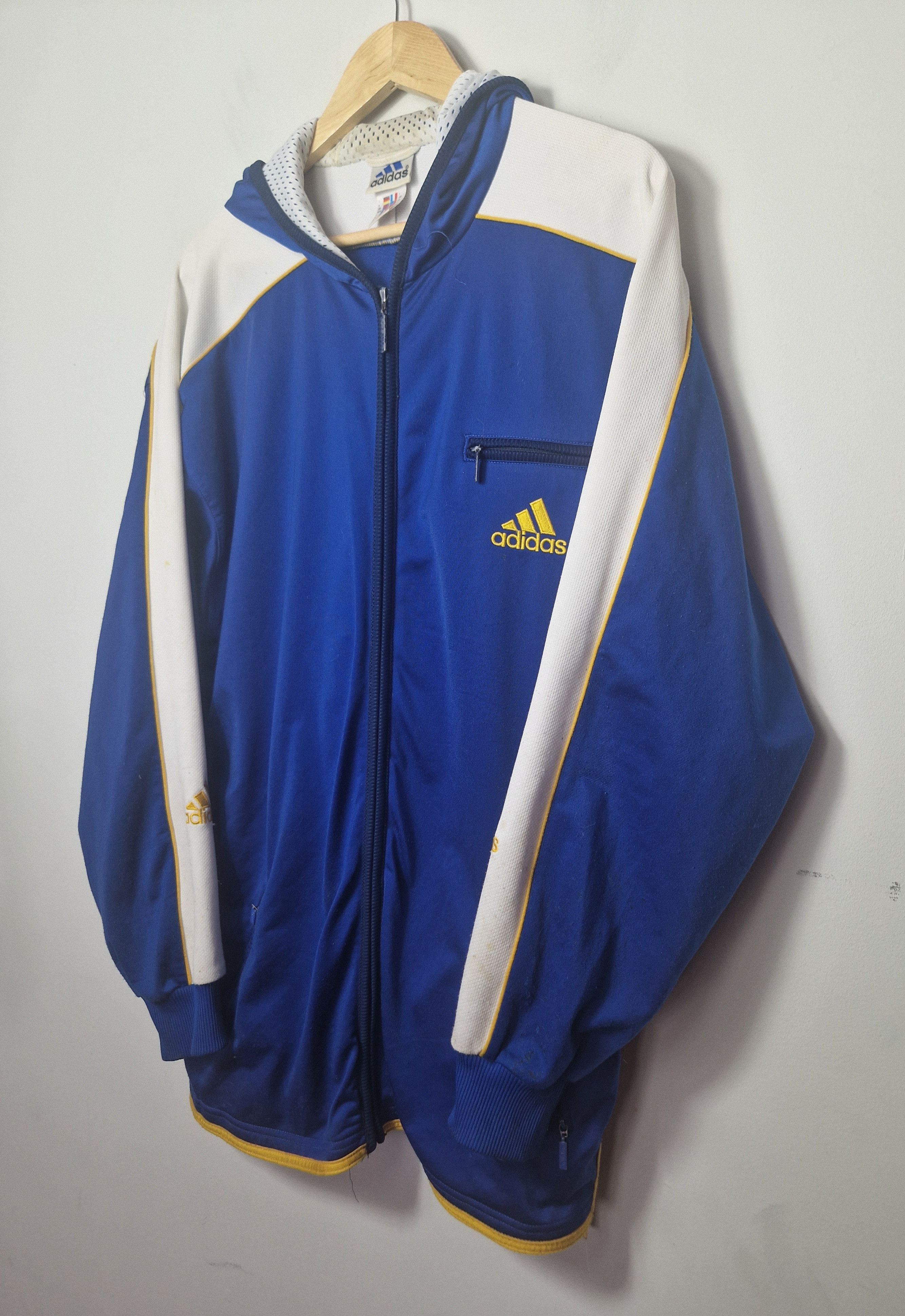Adidas Adidas vintage 80s 90s track sweatshirt hoodie Size US XXL / EU 58 / 5 - 2 Thumbnail
