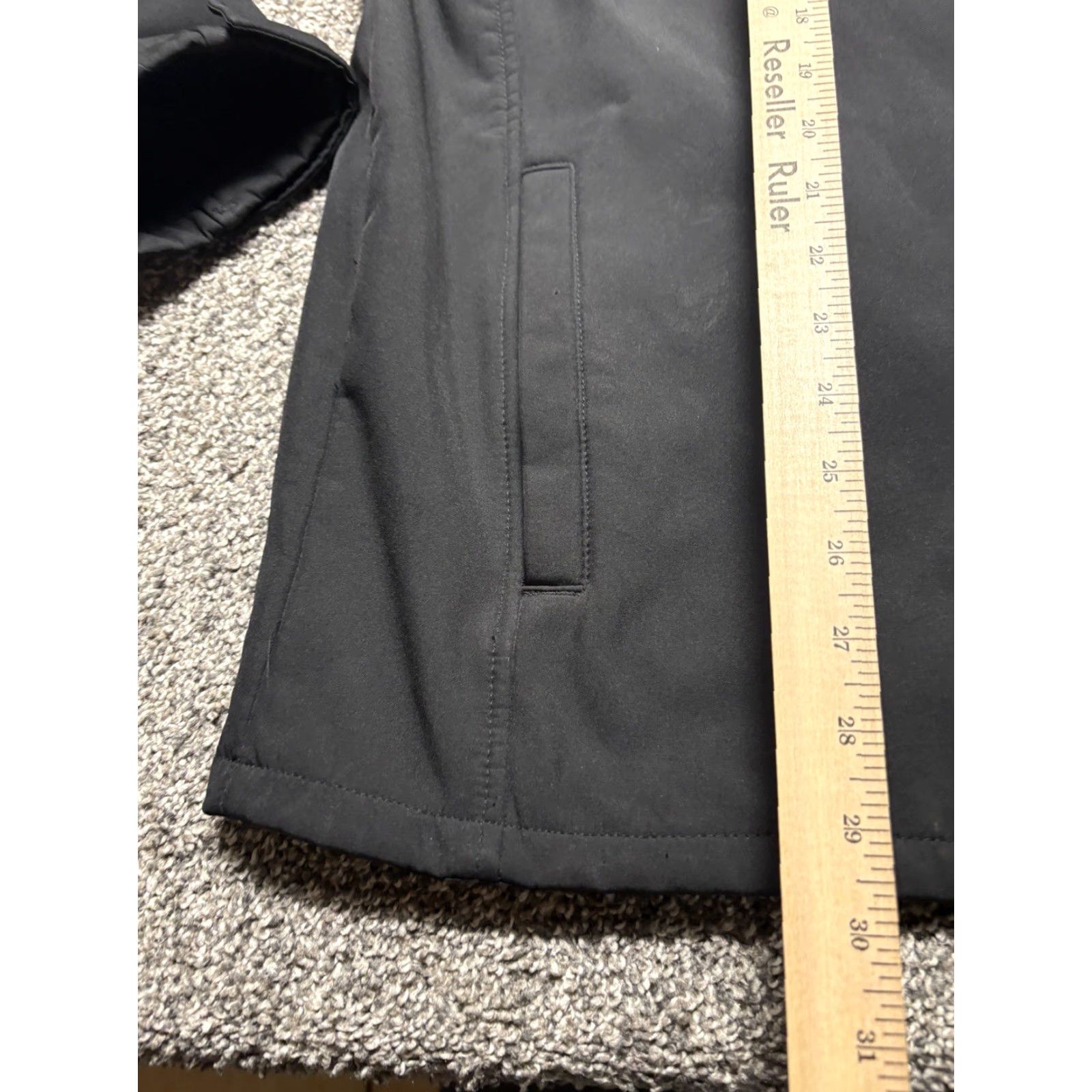 VINTAGE Pizza Hut Employee Jacket Mens 2X Black Workwear Full Zip Soft Shell IQ Apparel