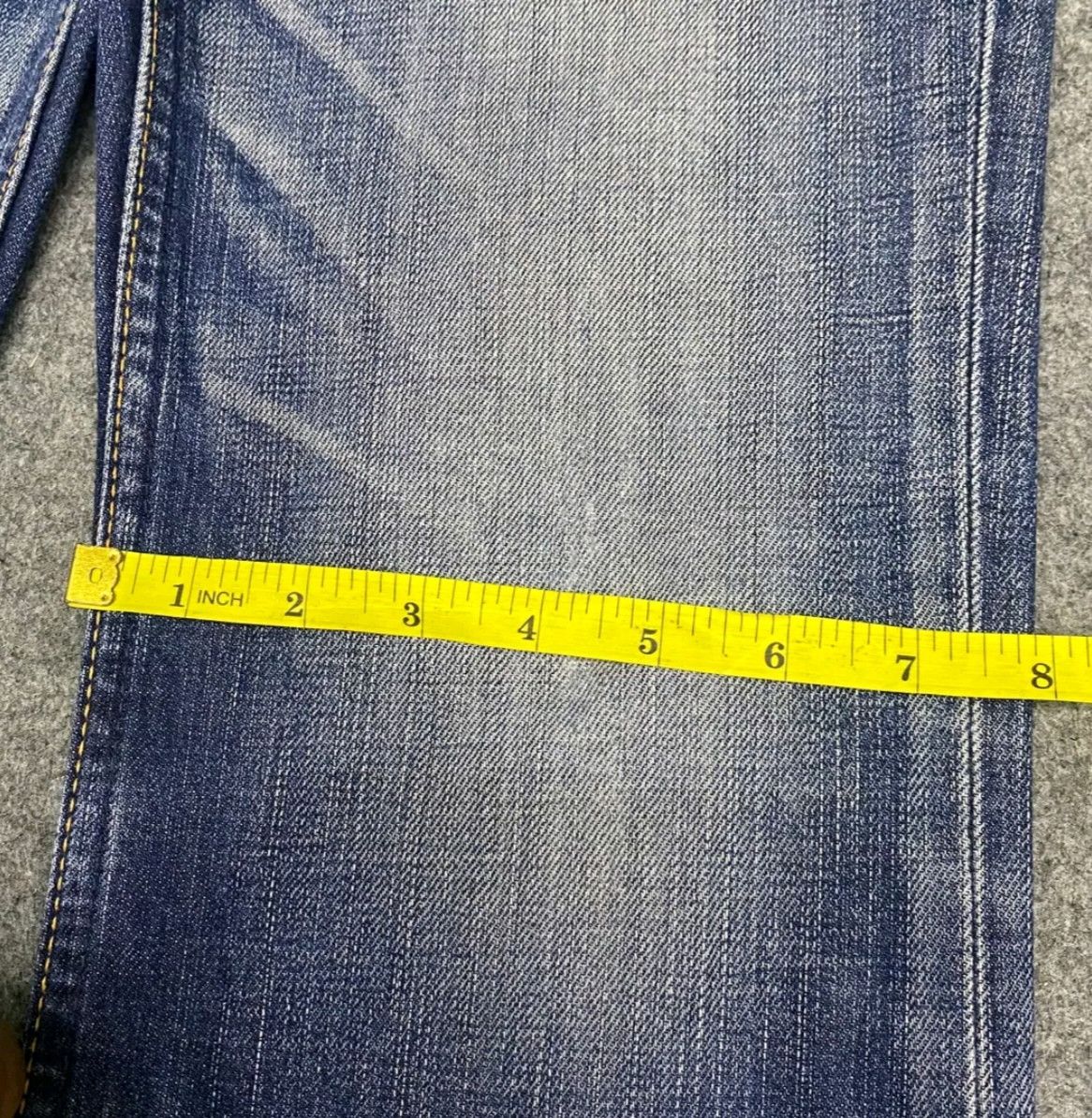 Levi's Vintage Levis Lot 707 Denim Flare Jeans Size US 30 / EU 46 - 4 Thumbnail
