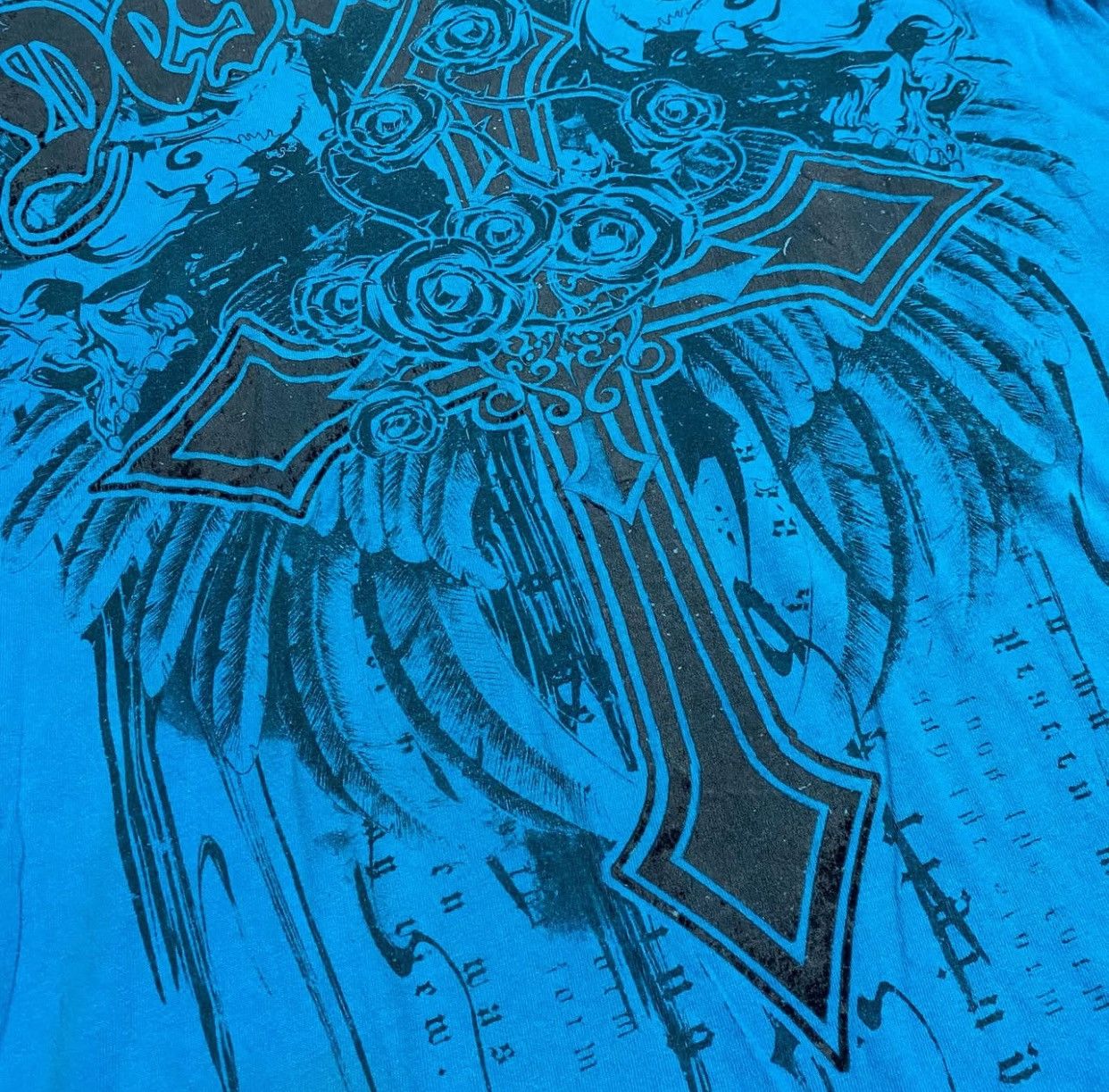 Other Destruction Affliction Y2K baggy tee Size US XL / EU 56 / 4 - 3 Thumbnail