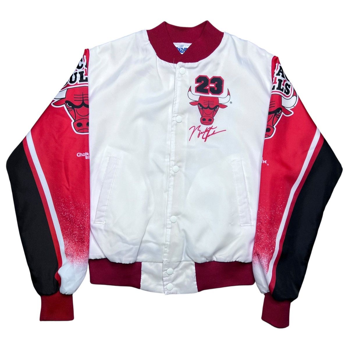 Chalk Line Chicago Bulls Michael Jordan Chalk Line Fanimation Jacket Size US M / EU 48-50 / 2 - 2 Thumbnail