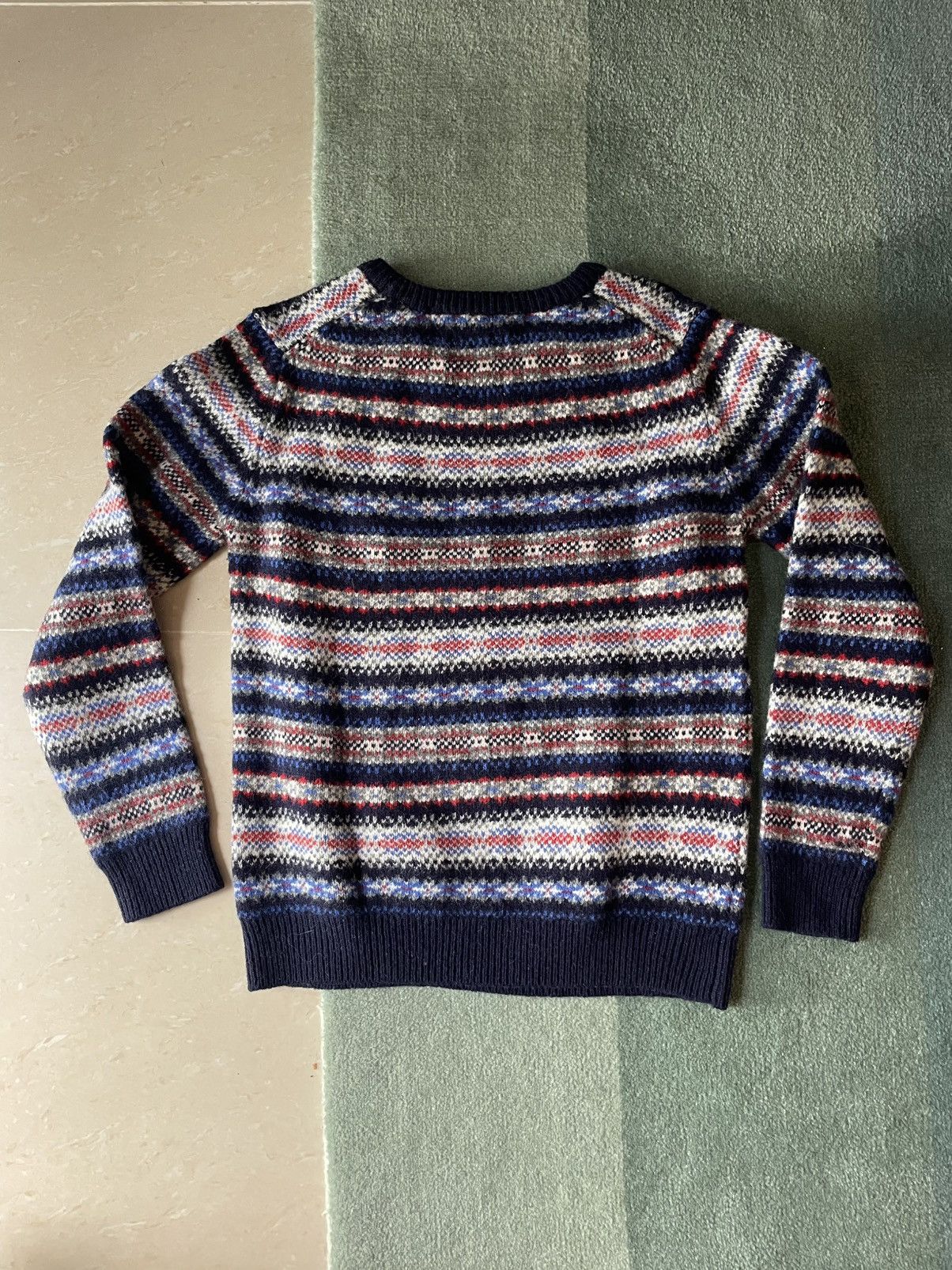 Comme des Garcons Junya Watanabe Comme des Garçons wool argyle sweater Size US S / EU 44-46 / 1 - 2 Thumbnail