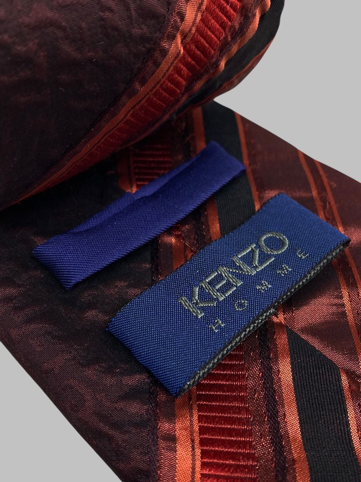Kenzo Vintage Kenzo Homme Silk Nylon Tie Japan Style Size ONE SIZE - 4 Thumbnail