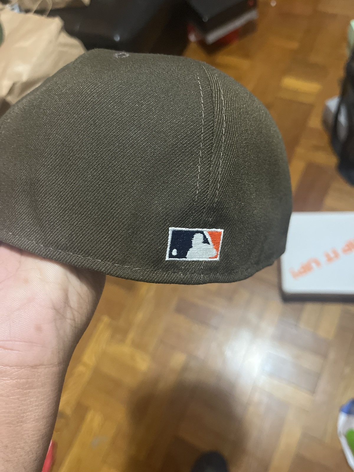 image of Hat Club x Myfitteds Dave East Collab in Brown, Men's