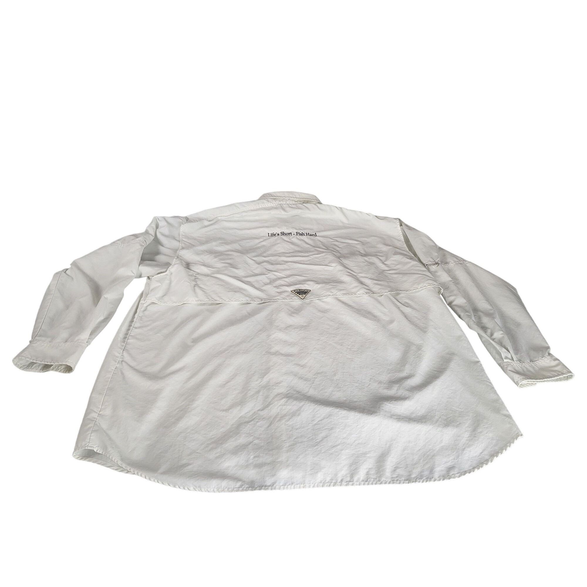 Columbia Columbia PFG Button Up Shirt Men Sz XXL Big Trouble Boatwork Size US XXL / EU 58 / 5 - 8 Thumbnail