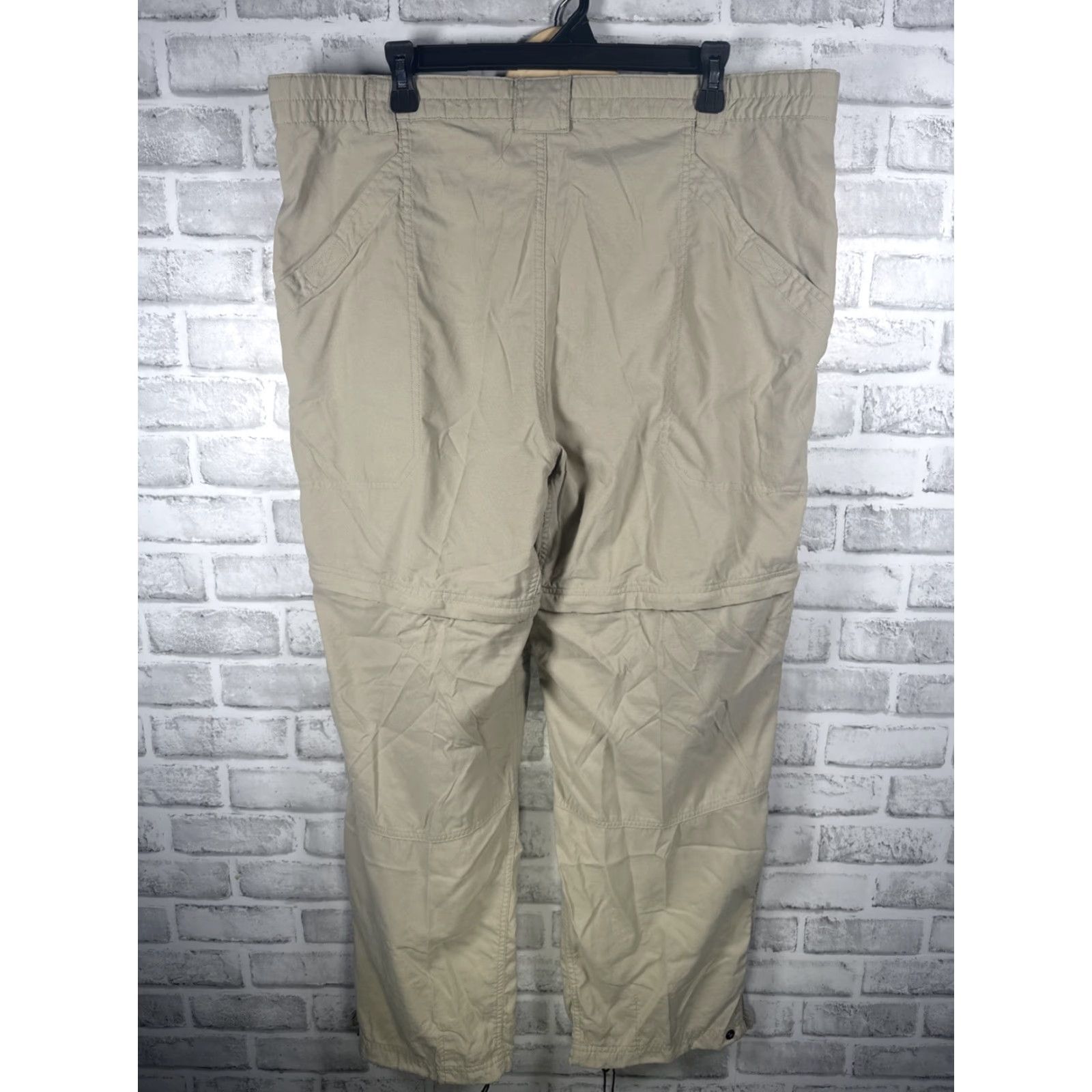 Vintage LL Bean Beige Nylon Pants Mens Size 38x30 Chino Regular Size US 38 / EU 54 - 4 Thumbnail