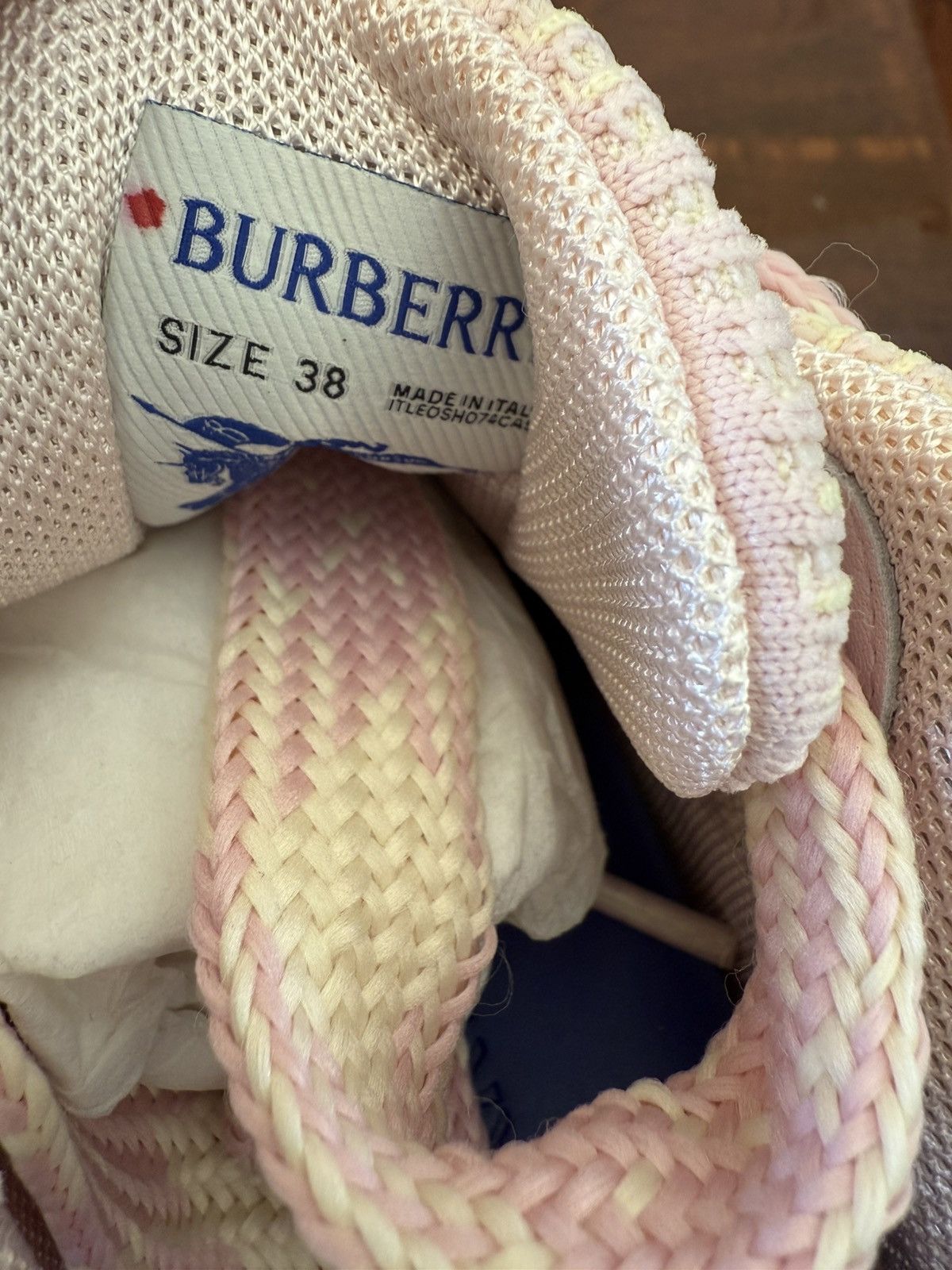 Burberry Burberry Box Knit Sneaker Size US 8 / IT 38 - 8 Thumbnail