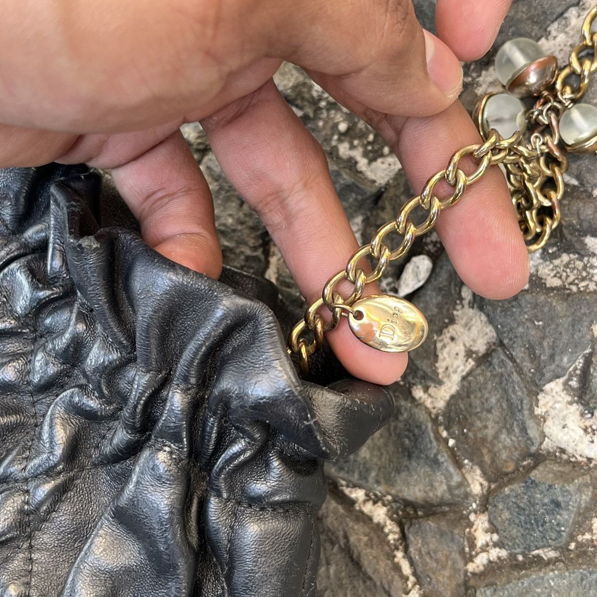 Dior Vintage 2000s Christian Dior Gaufré Cannage Délices Mini Bag Size ONE SIZE - 9 Thumbnail