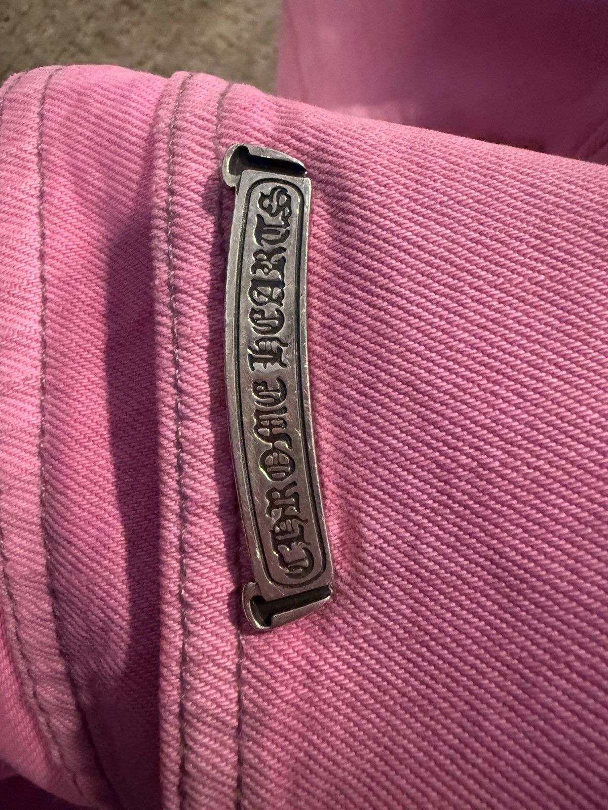 Chrome Hearts pink jeans Size US 32 / EU 48 - 4 Thumbnail