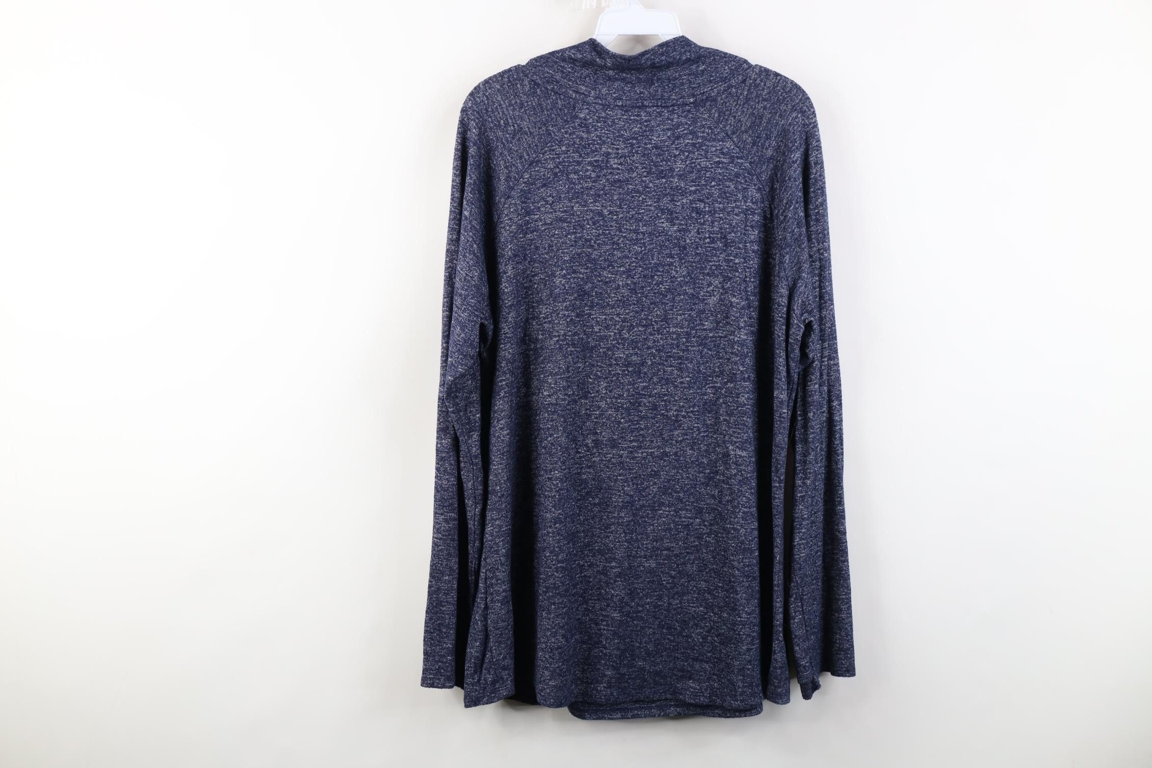 Athleta Athleta Grateful Cowl Neck Pullover Top Heather Blue Size XL / US 12-14 / IT 48-50 - 11 Thumbnail