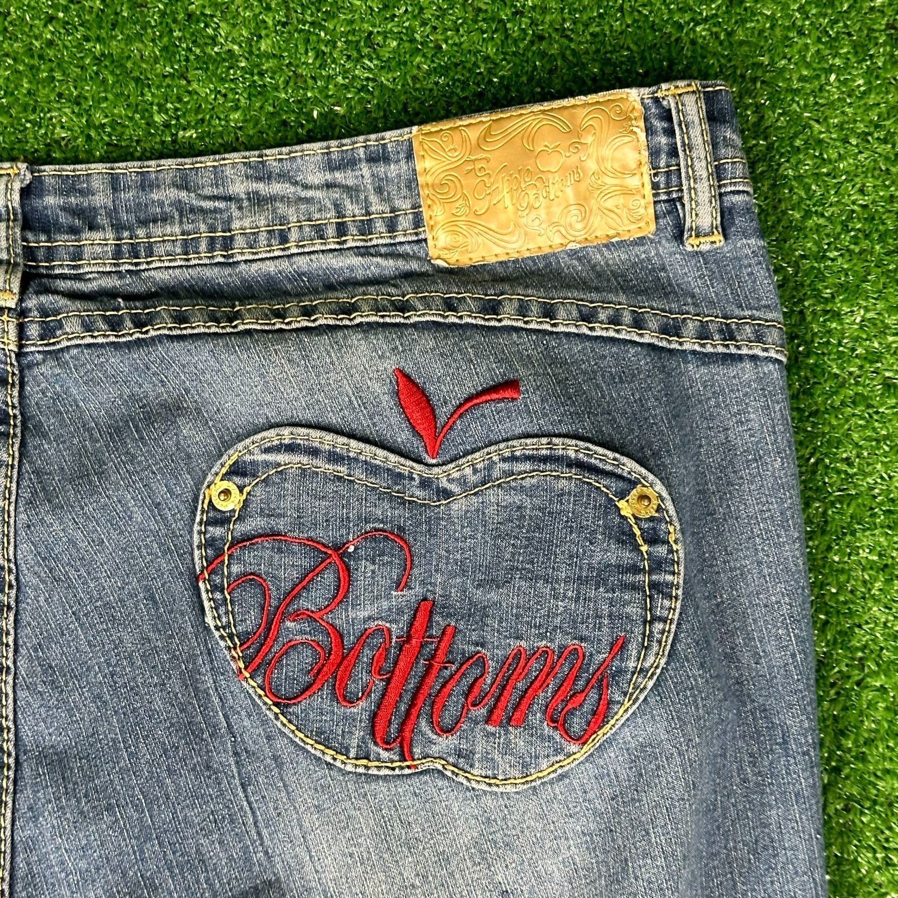 Vintage Y2k Apple Bottom Jeans By Nellie Vintage Women Size 15-16 De |  Grailed