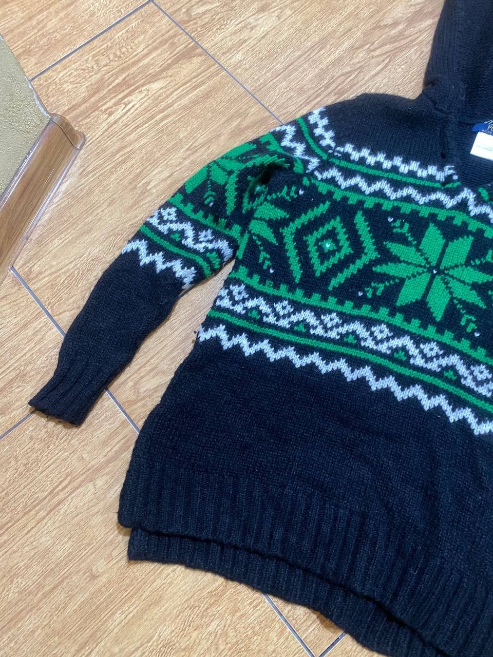 Polo Ralph Lauren Polo Ralph Lauren Nordic Fair Isle Cable Knit Sweater Size US XS / EU 42 / 0 - 7 Thumbnail