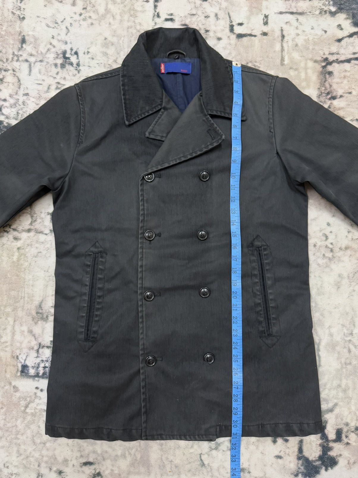 Levi's Vintage Clothing Levis Movin’ On Double Breasted Coat Jacket Size US M / EU 48-50 / 2 - 17 Thumbnail