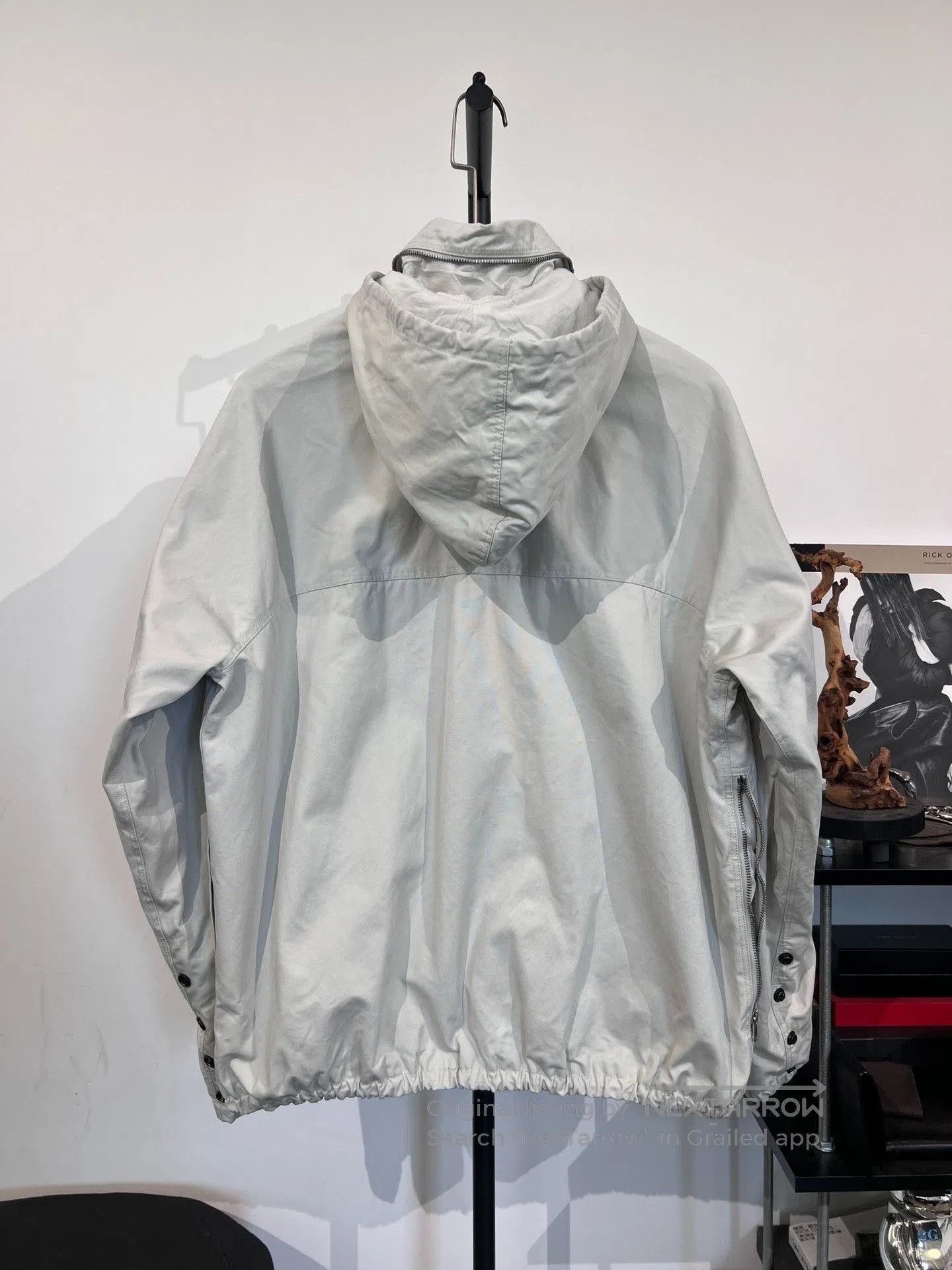Rick Owens Drkshdw Rick Owens Drkshdw Hooded Stand Collar Jacket M. Size US M / EU 48-50 / 2 - 2 Thumbnail