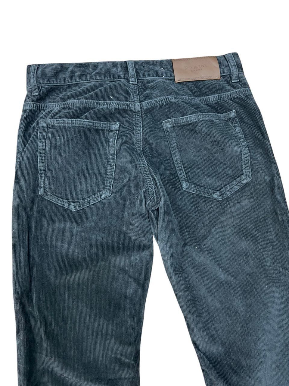 Designer × Prada Vintage Prada Tight Fit Stretchable Corduroy Pants Size US 28 / EU 44 - 11 Thumbnail