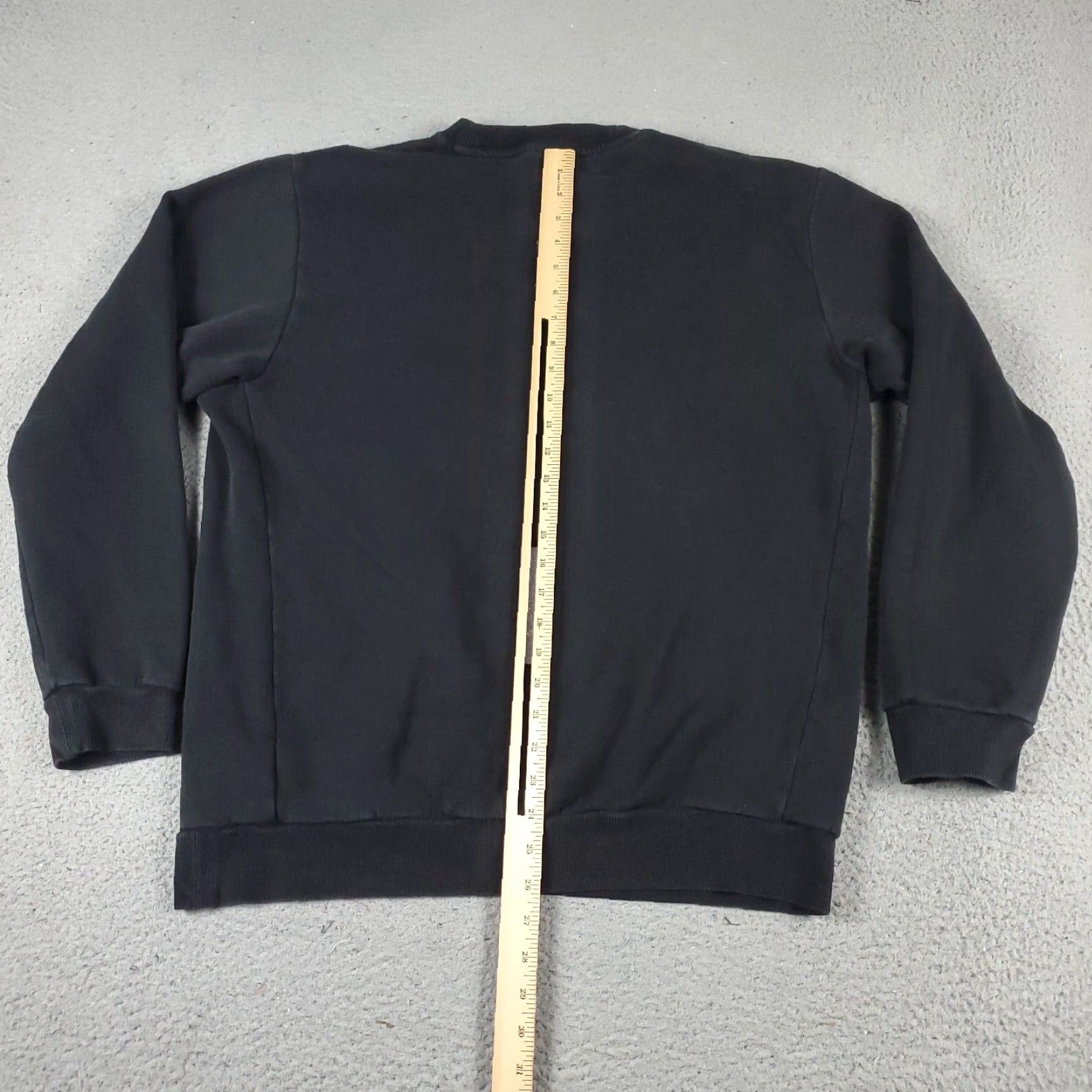 Adidas Adidas Mens Large Black Logo Pullover Sweater Size US L / EU 52-54 / 3 - 6 Thumbnail